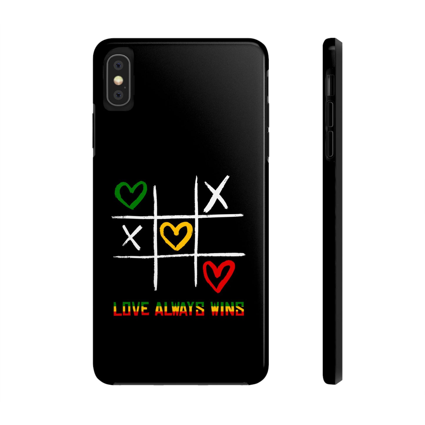 Reggae Love Always Wins Tough iPhone Case