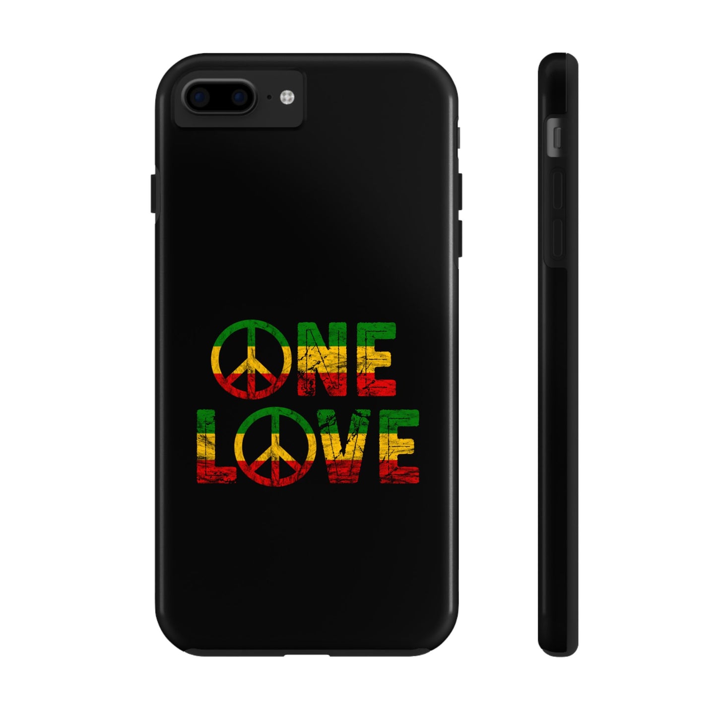 Reggae One Peace Love Tough iPhone Case