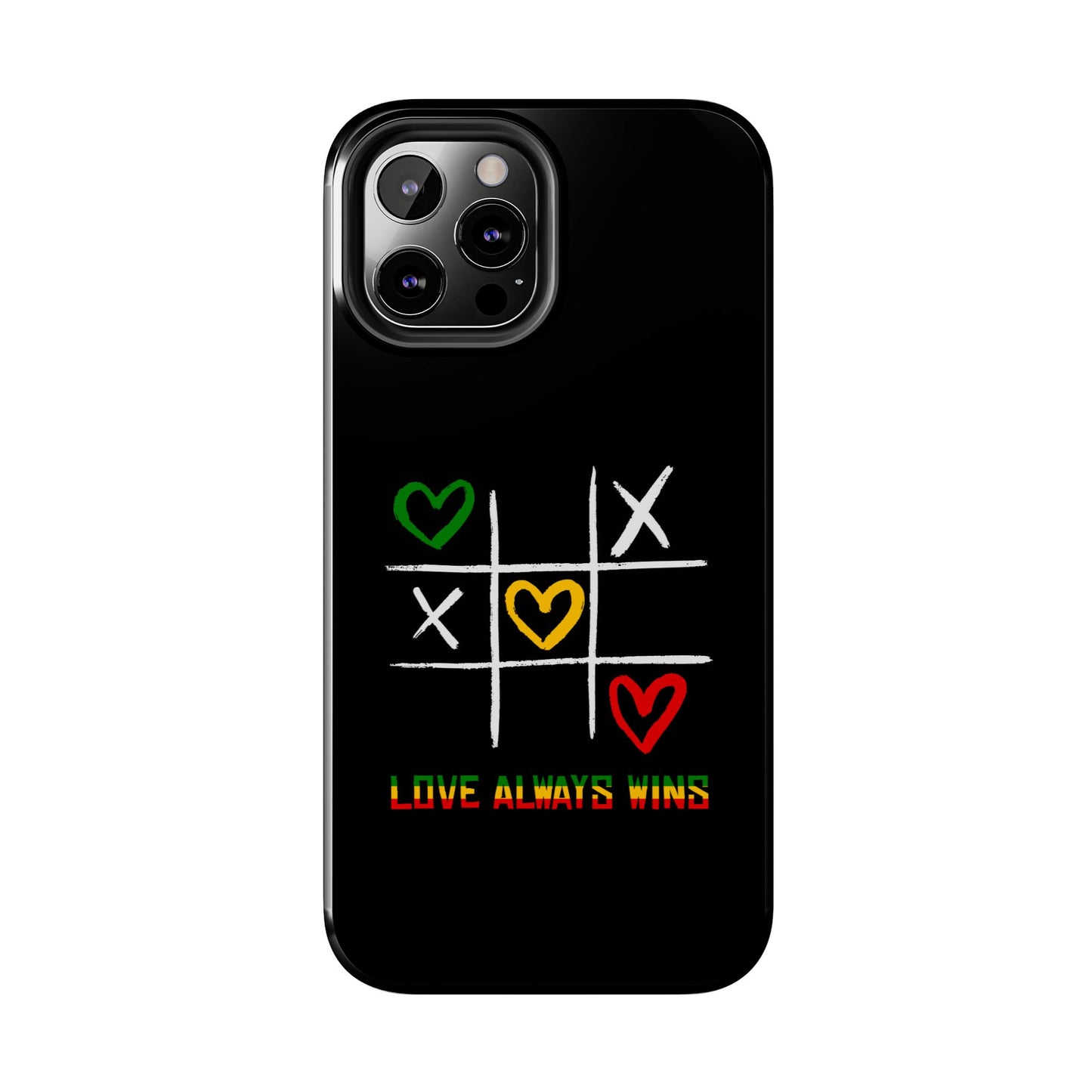 Reggae Love Always Wins Tough iPhone Case