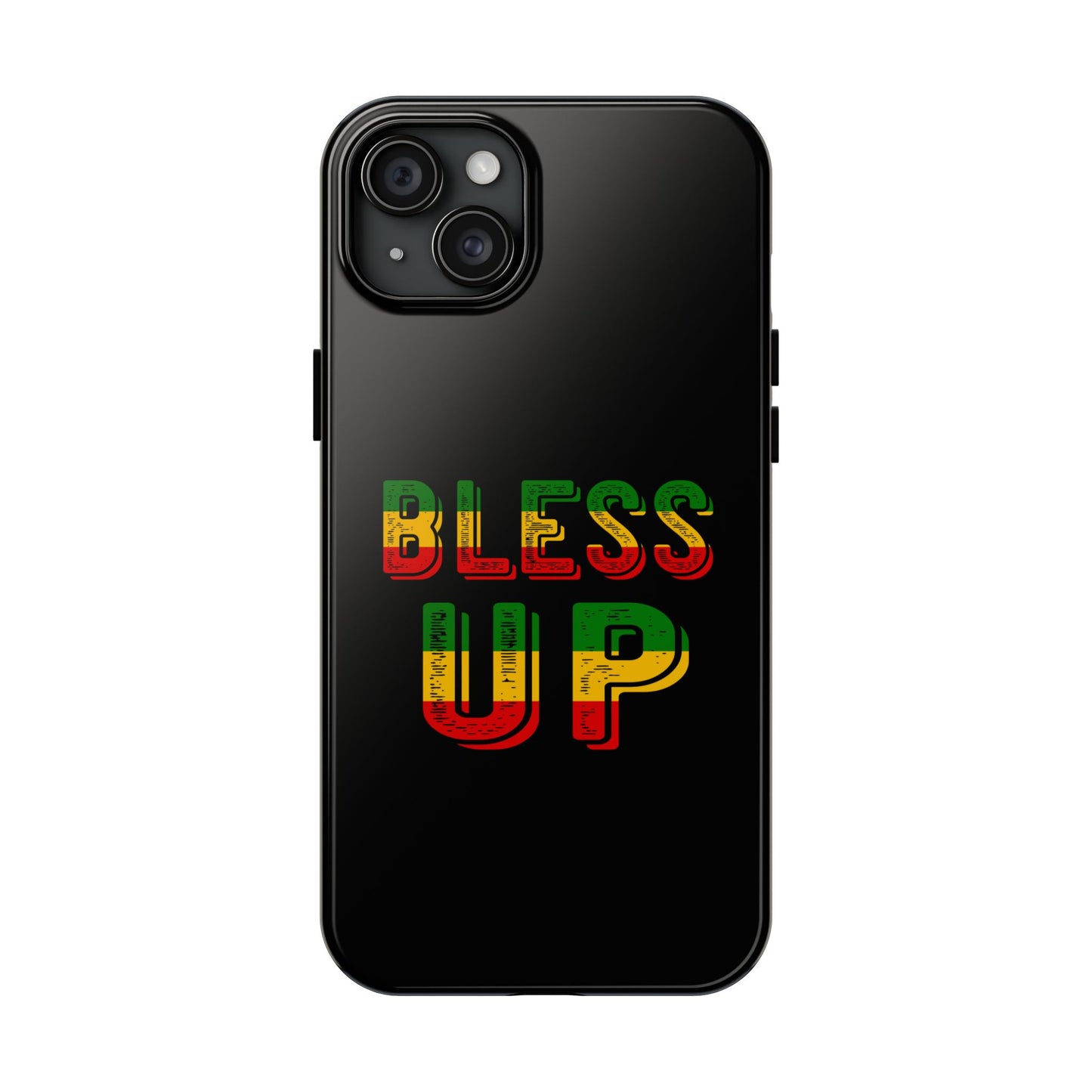 Bless Up Love Tough iPhone Case