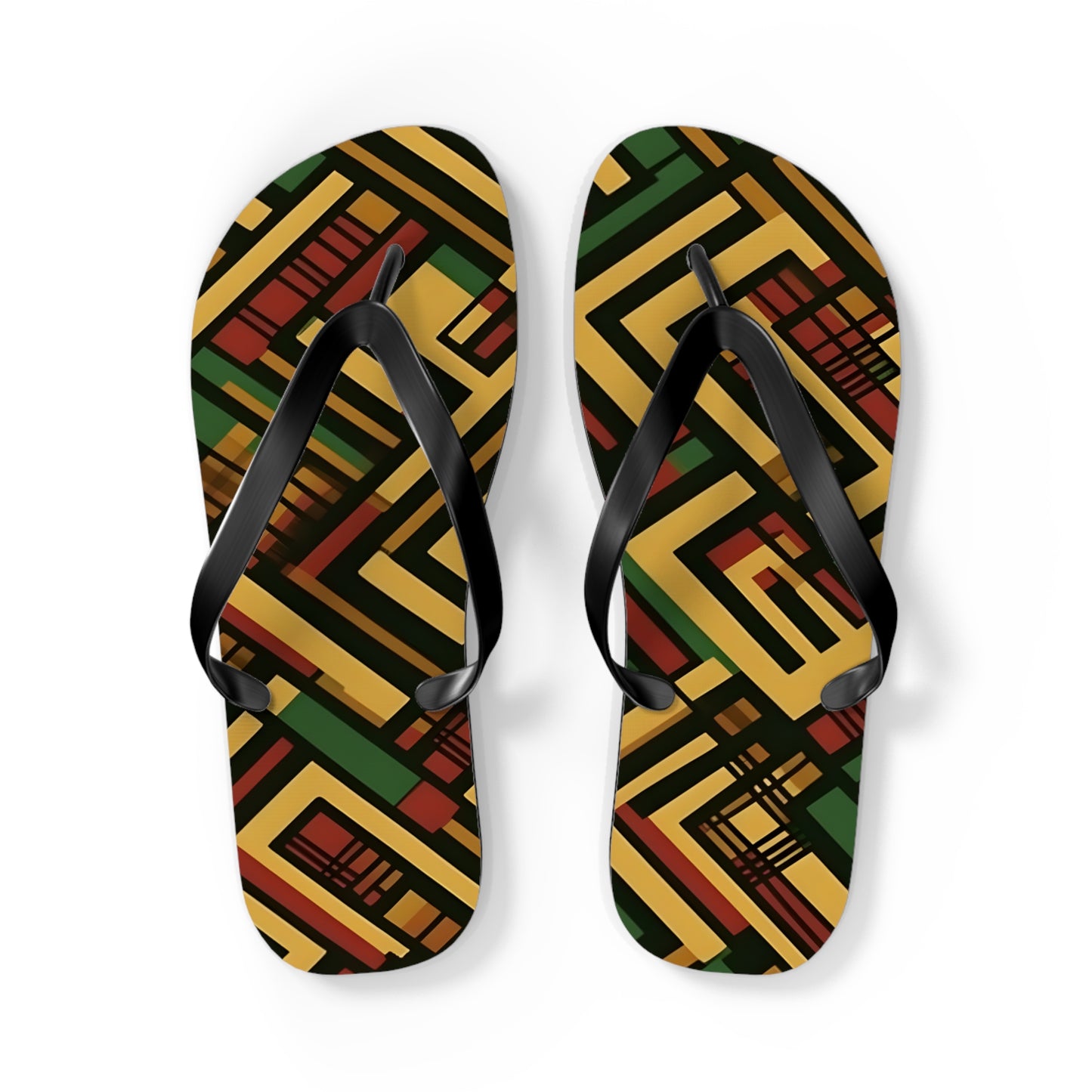 Rasta Antique Flip Flops