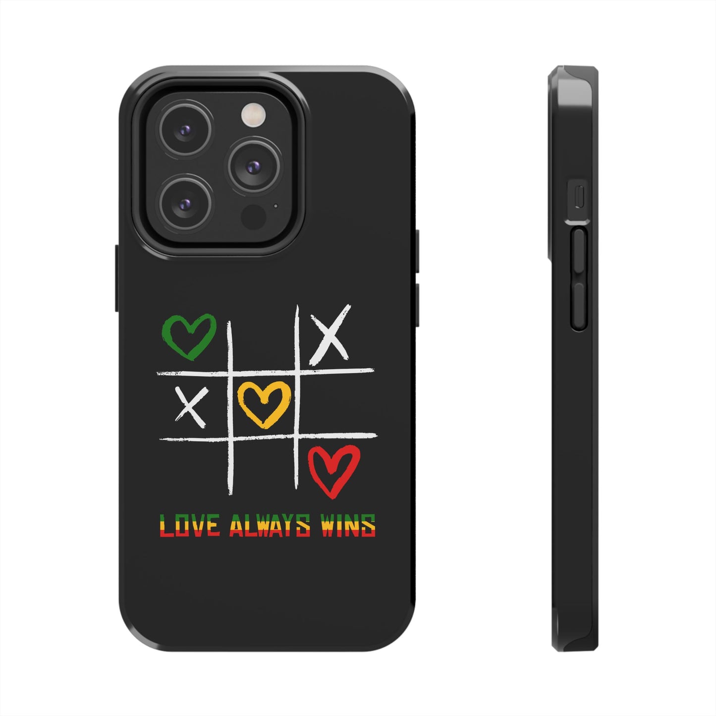 Reggae Love Always Wins Tough iPhone Case