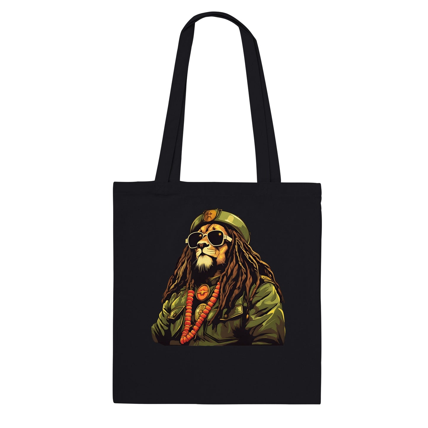 Haile Selassie Lion King Tote Bag