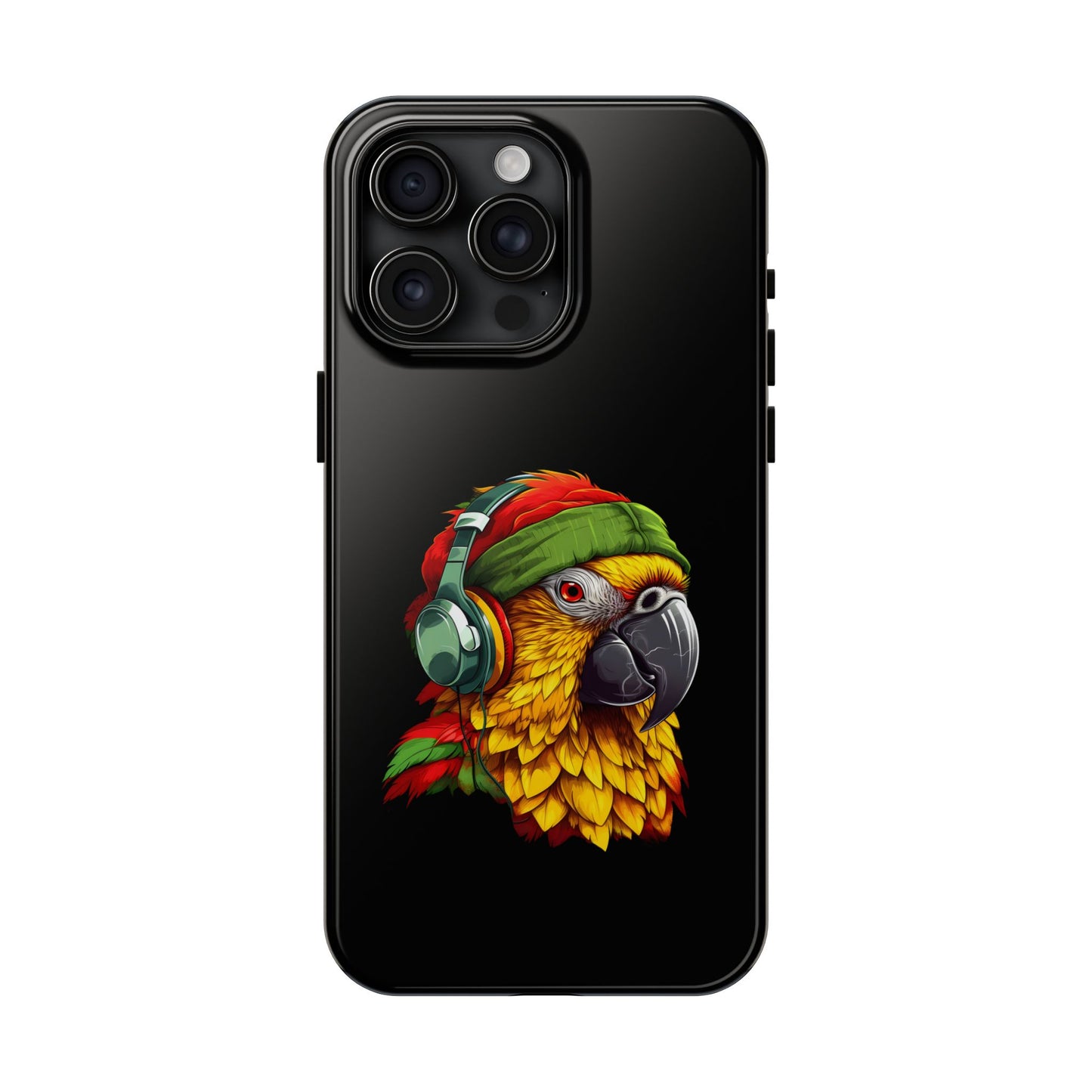 Reggae Parrot Tough iPhone Case