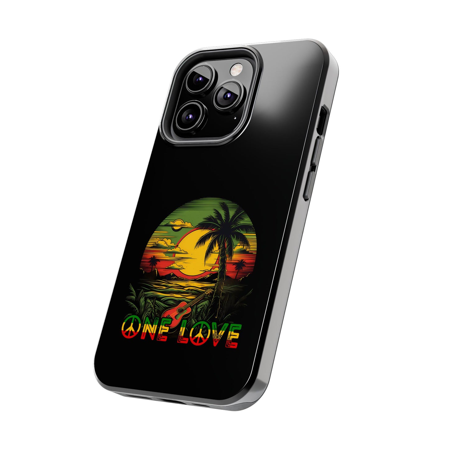 Reggae Sunset Guitar Tough iPhone Case