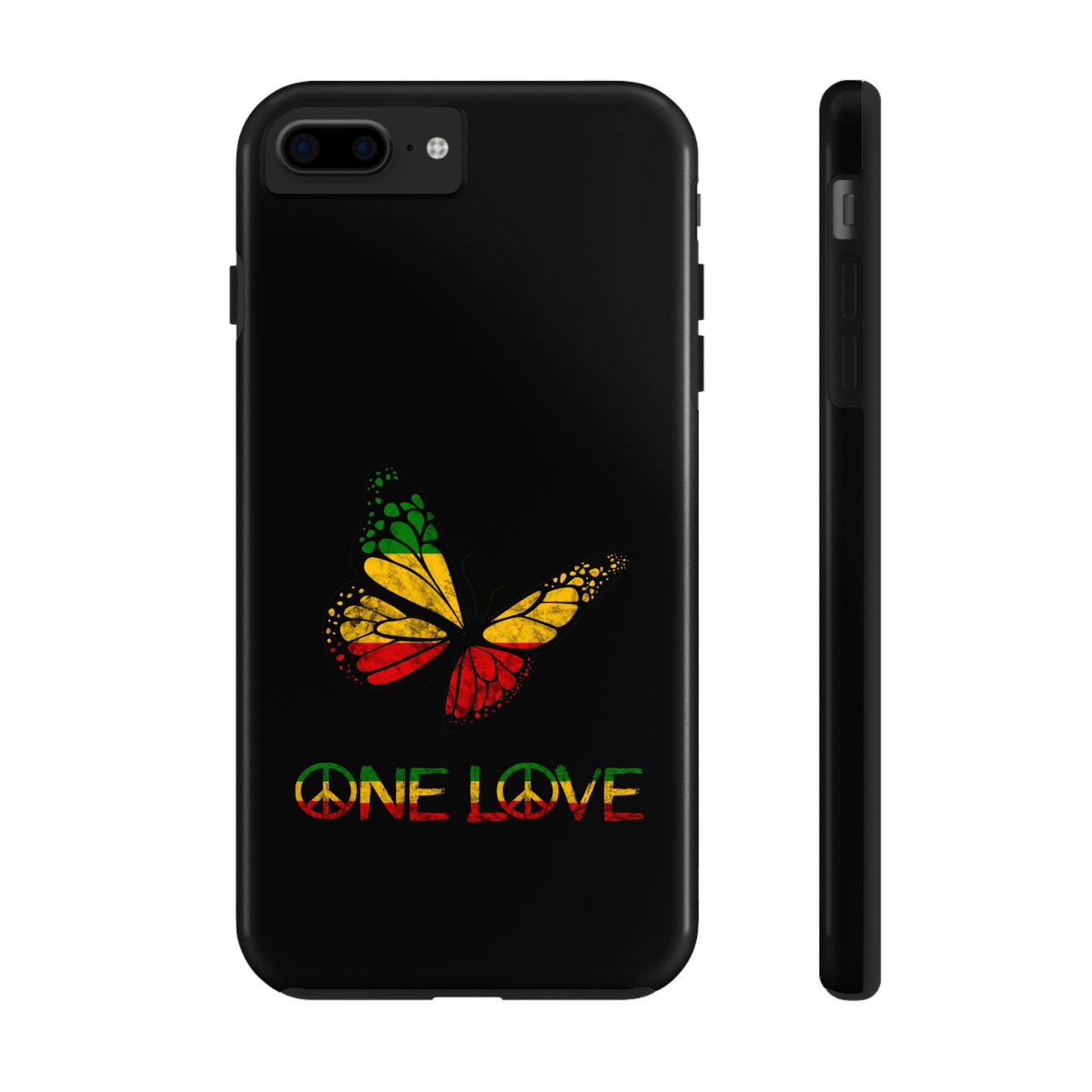 Reggae Harmony Butterfly Tough iPhone Case