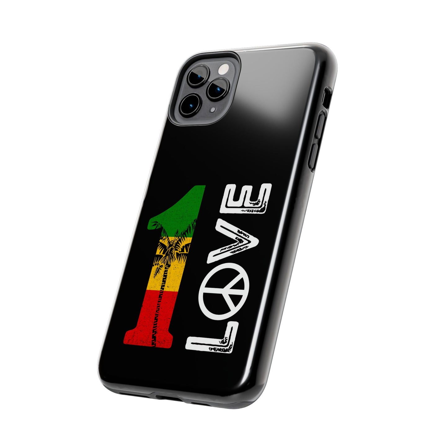 Reggae Vacation 1 Love Tough iPhone Case