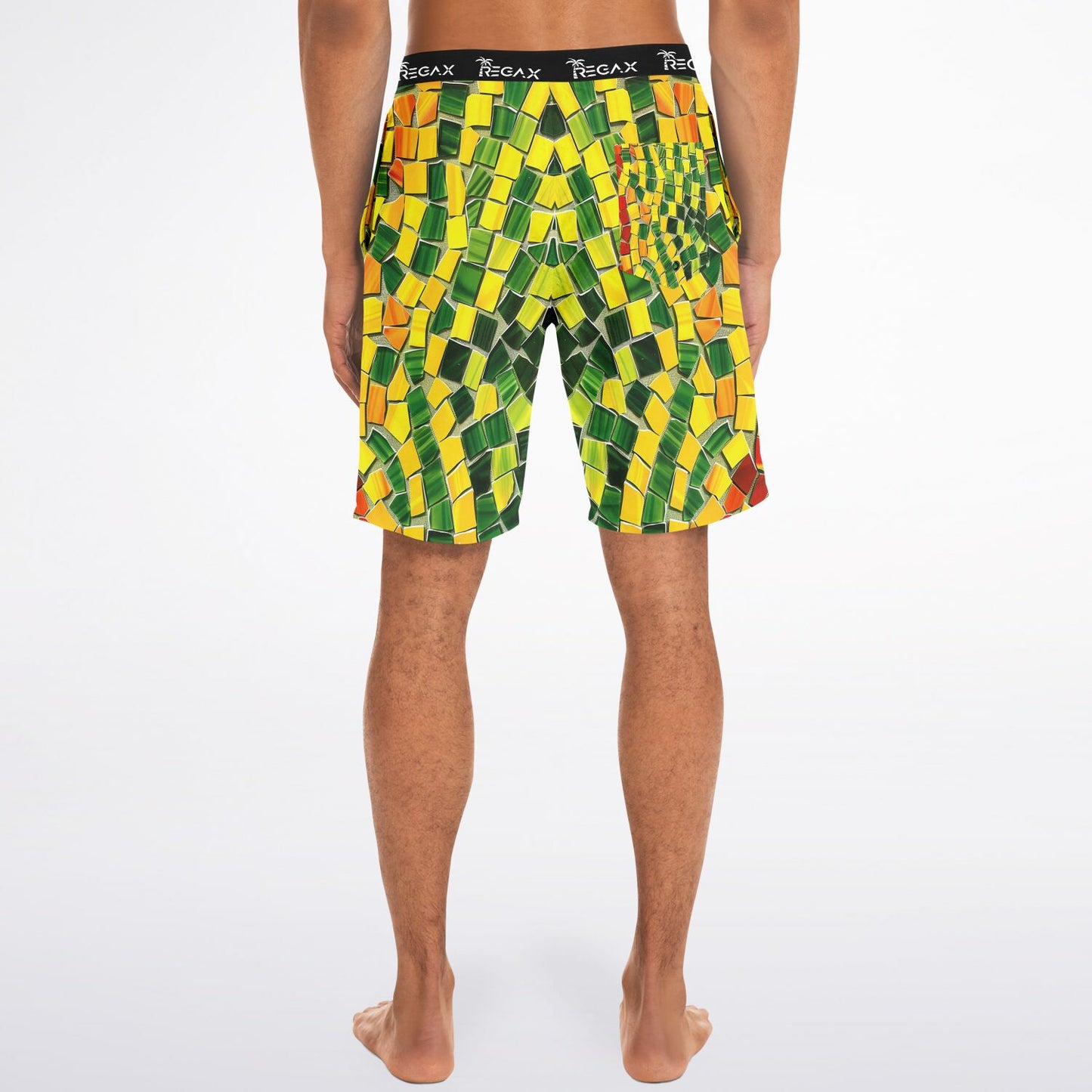 Reggae Mosaic Swim Shorts