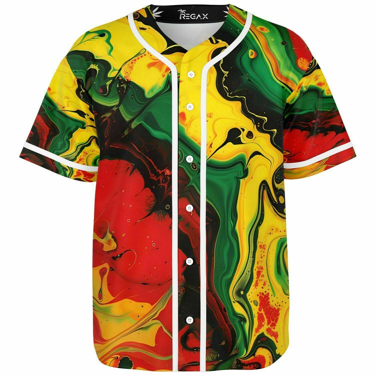 Reggae Art Baseball Jersey