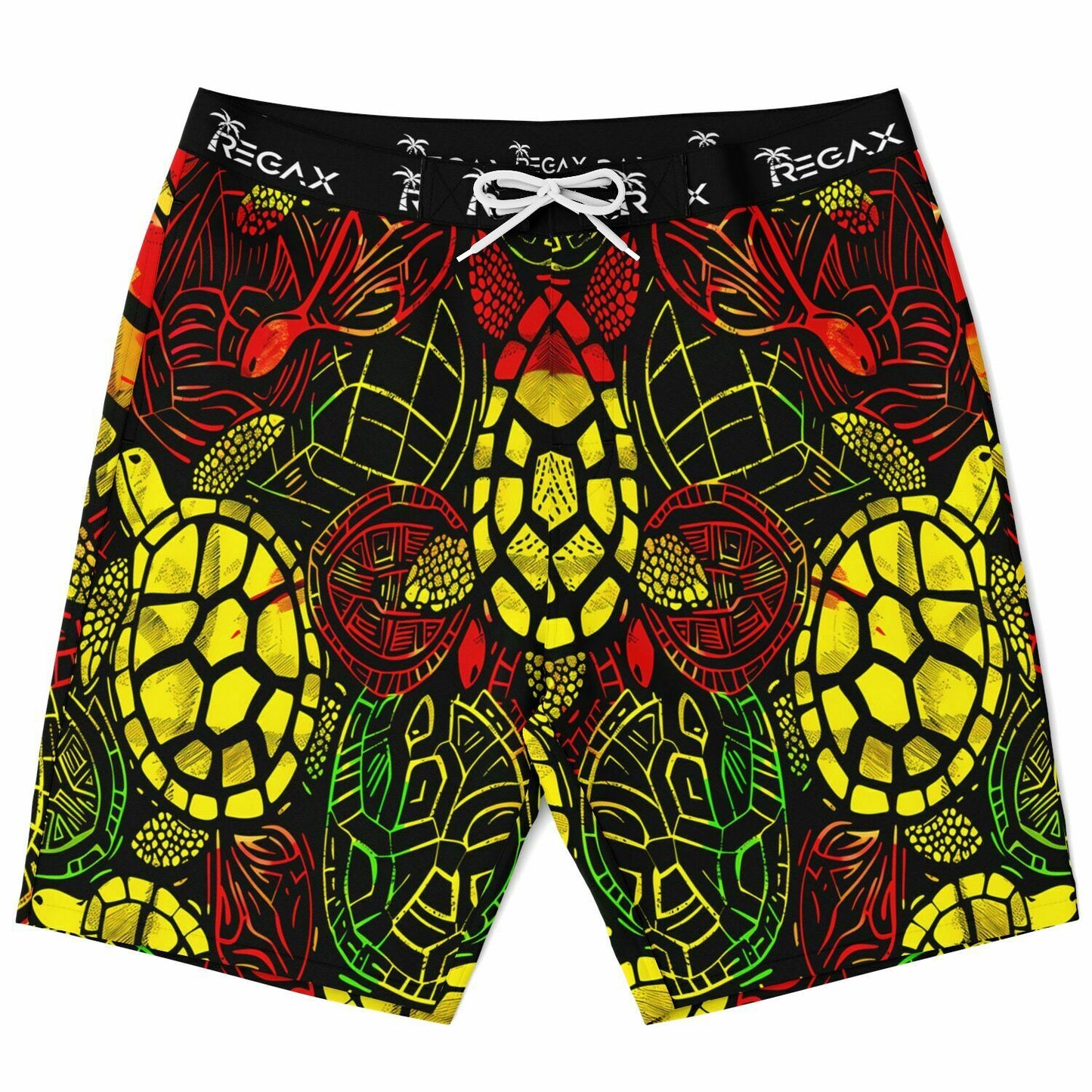 Reggae Turtle Swim Shorts