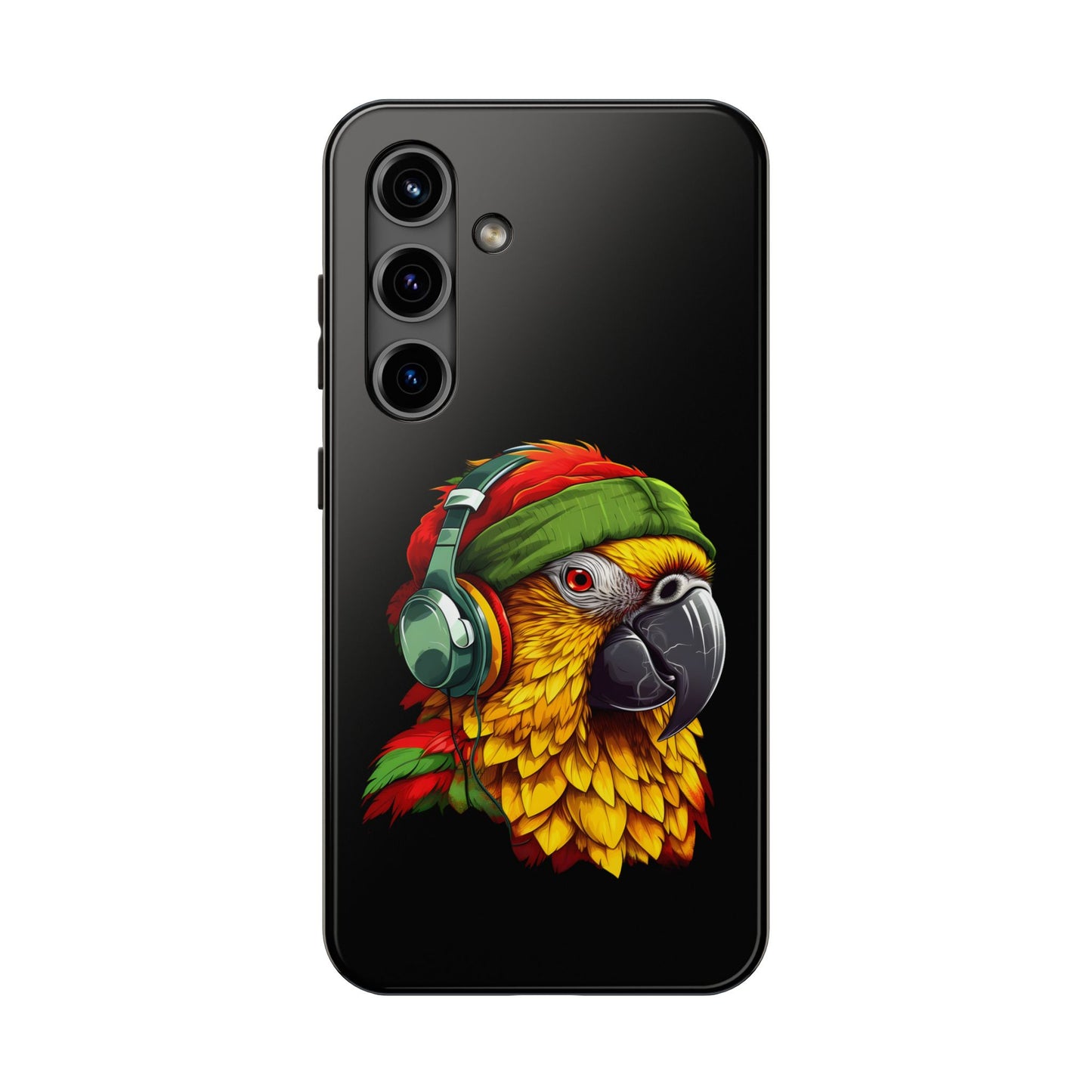 Reggae Parrot Tough Samsung Galaxy Phone Case