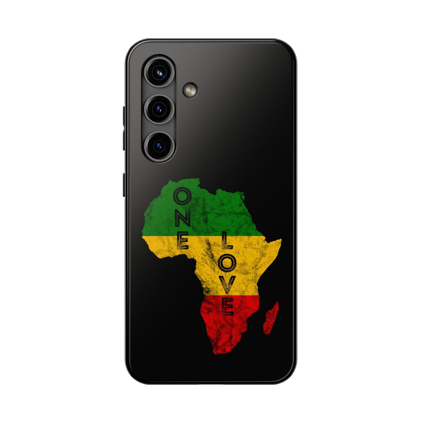 Reggae Africa Map Tough Samsung Galaxy Phone Case