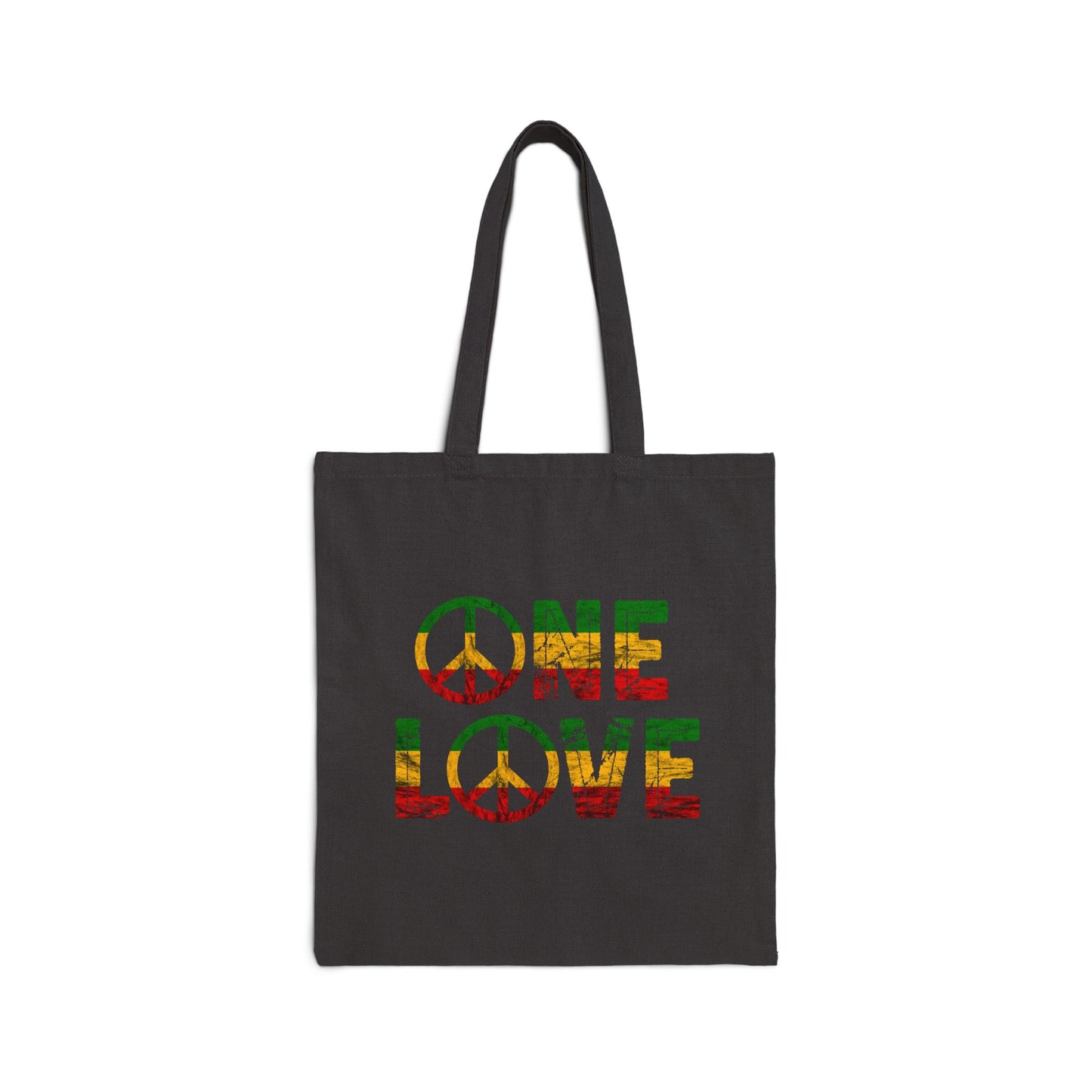 Reggae One Peace Love Tote Bag