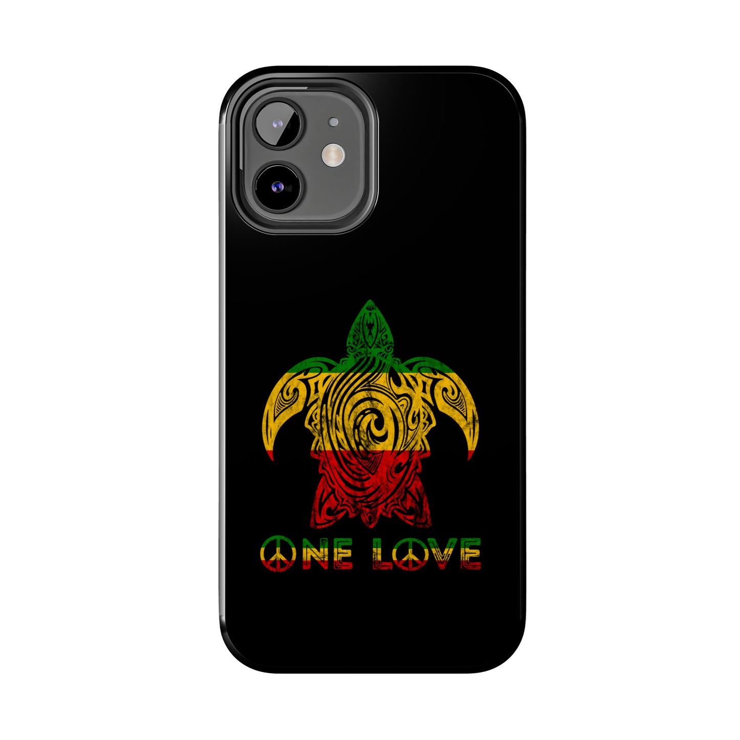 Tribal Turtle Tough iPhone Case