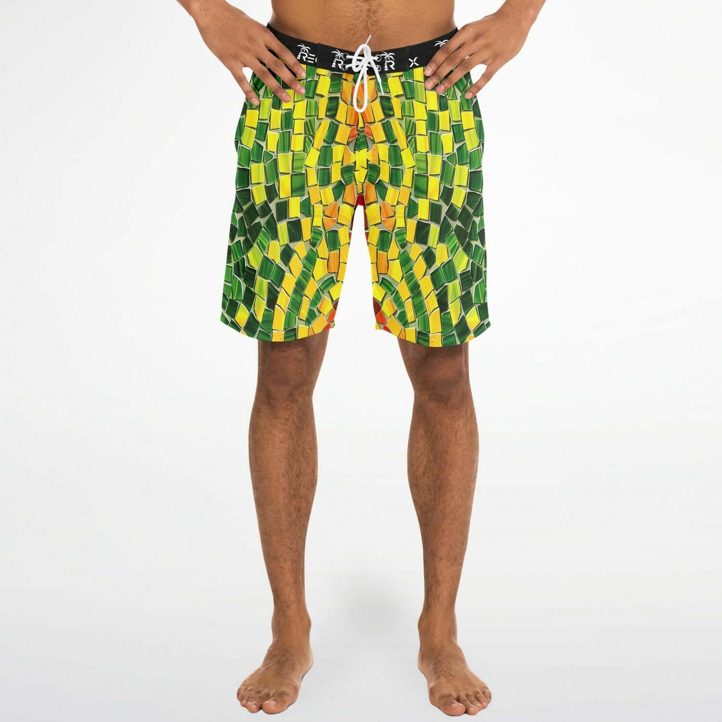 Reggae Mosaic Swim Shorts