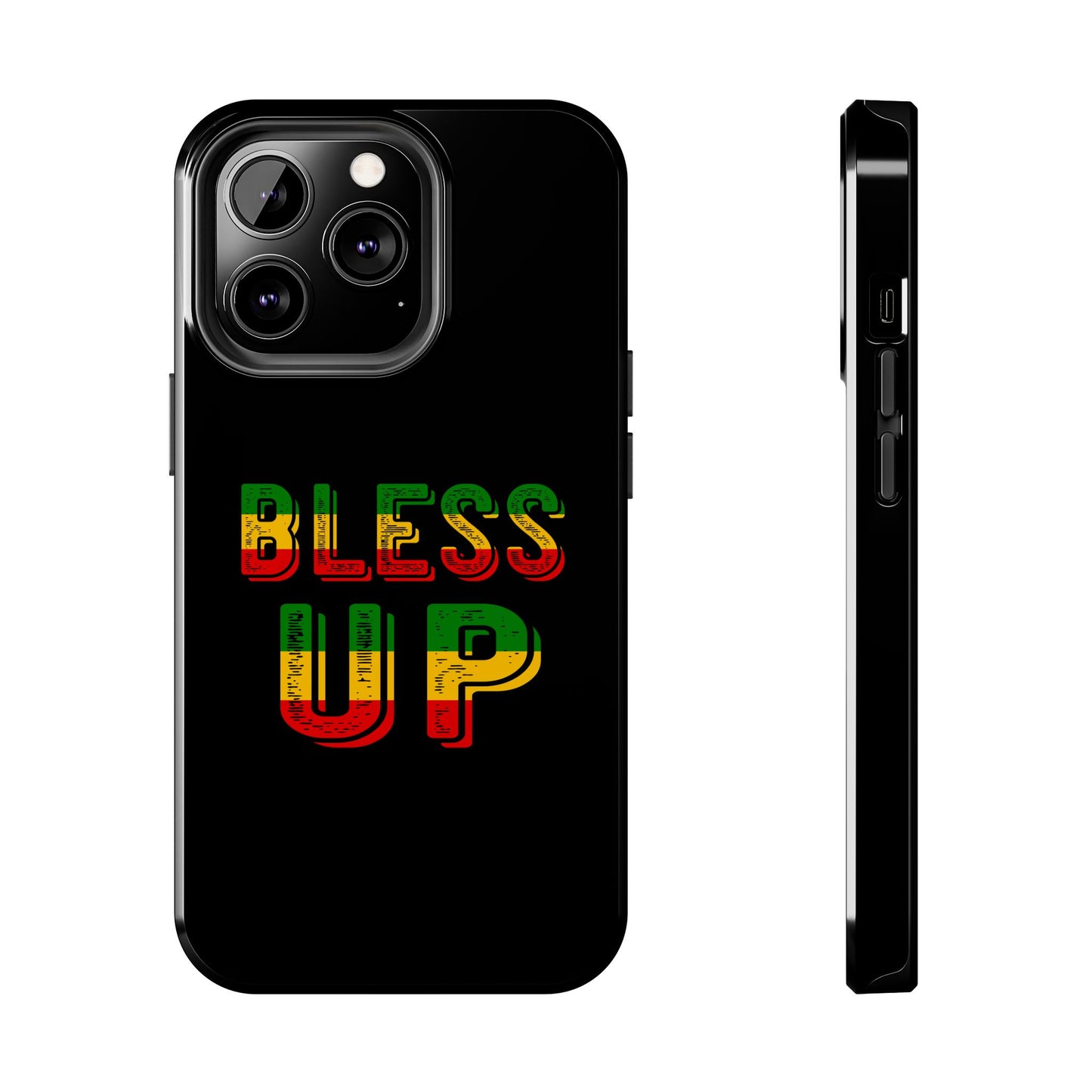 Bless Up Love Tough iPhone Case