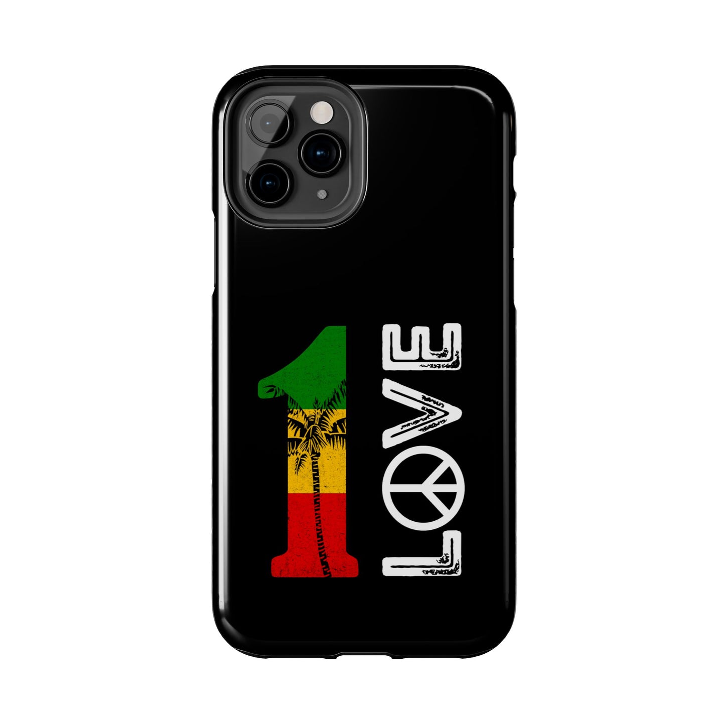 Reggae Vacation 1 Love Tough iPhone Case