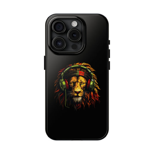 Caribbean Reggae Lion Tough iPhone Case