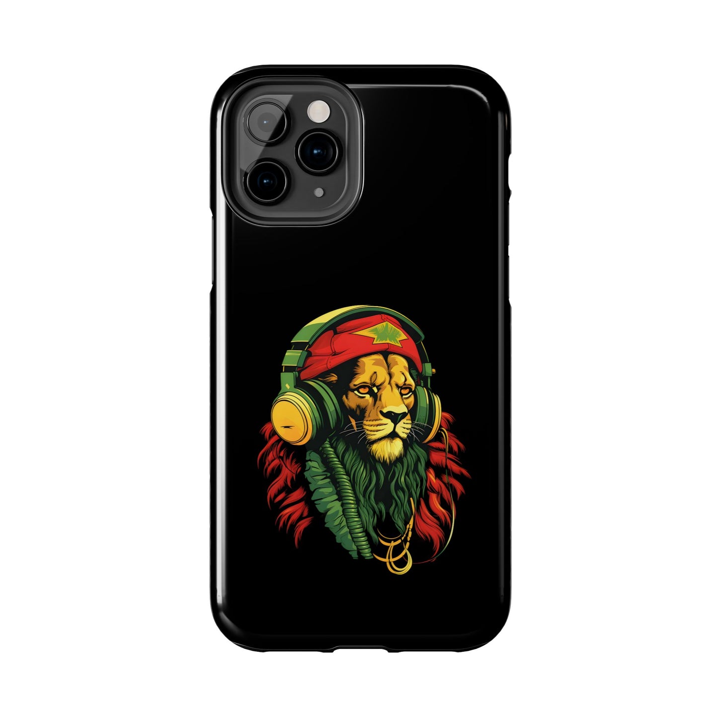 Haile Selassie Reggae Music Lion Tough iPhone Case