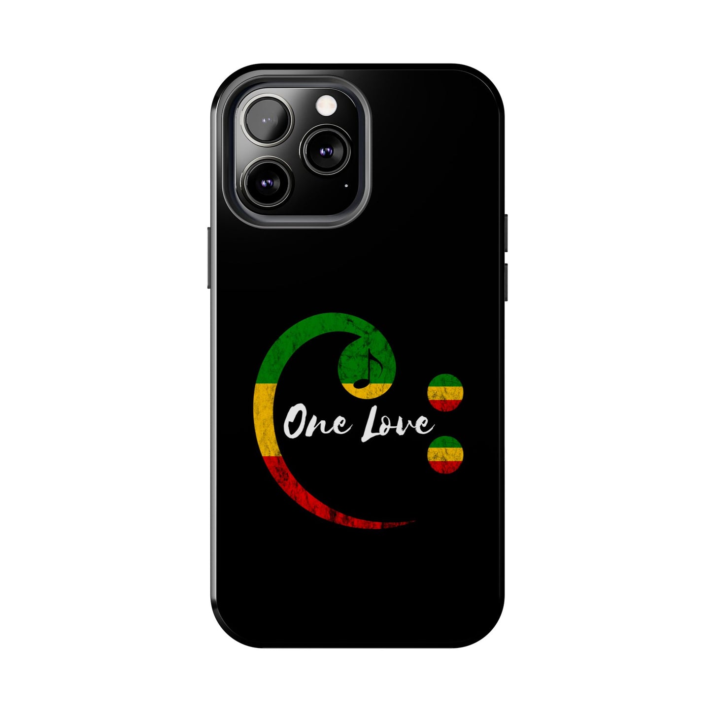 Happy Bass Clef Tough iPhone Case