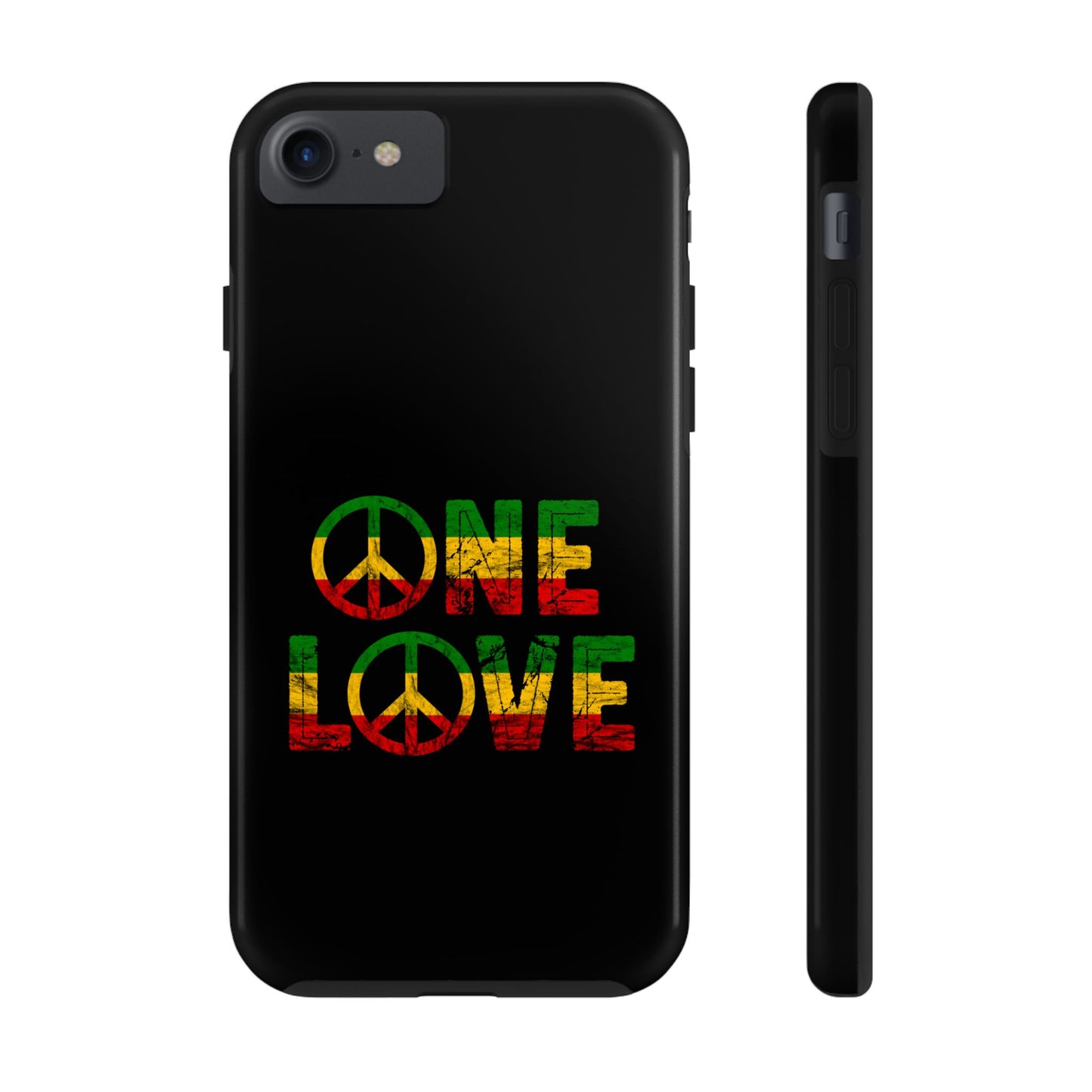 Reggae One Peace Love Tough iPhone Case