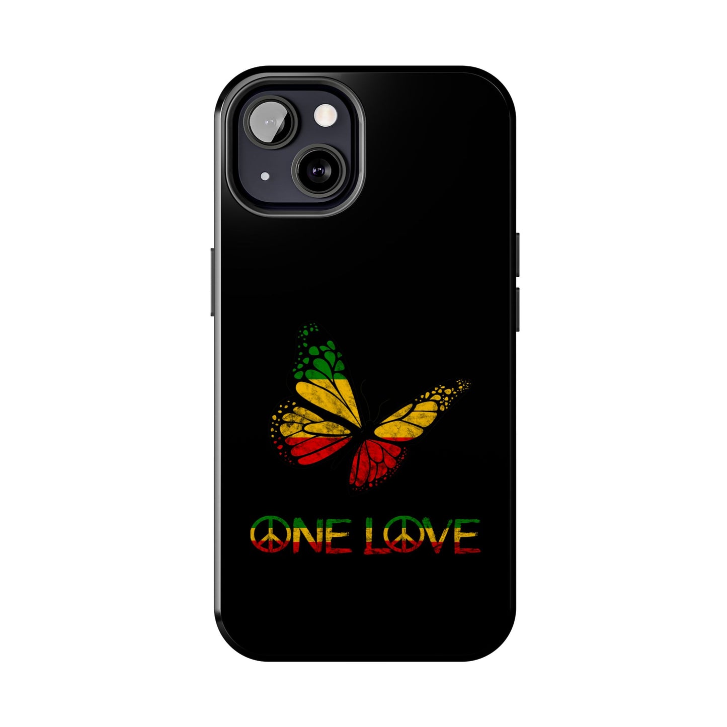 Reggae Harmony Butterfly Tough iPhone Case