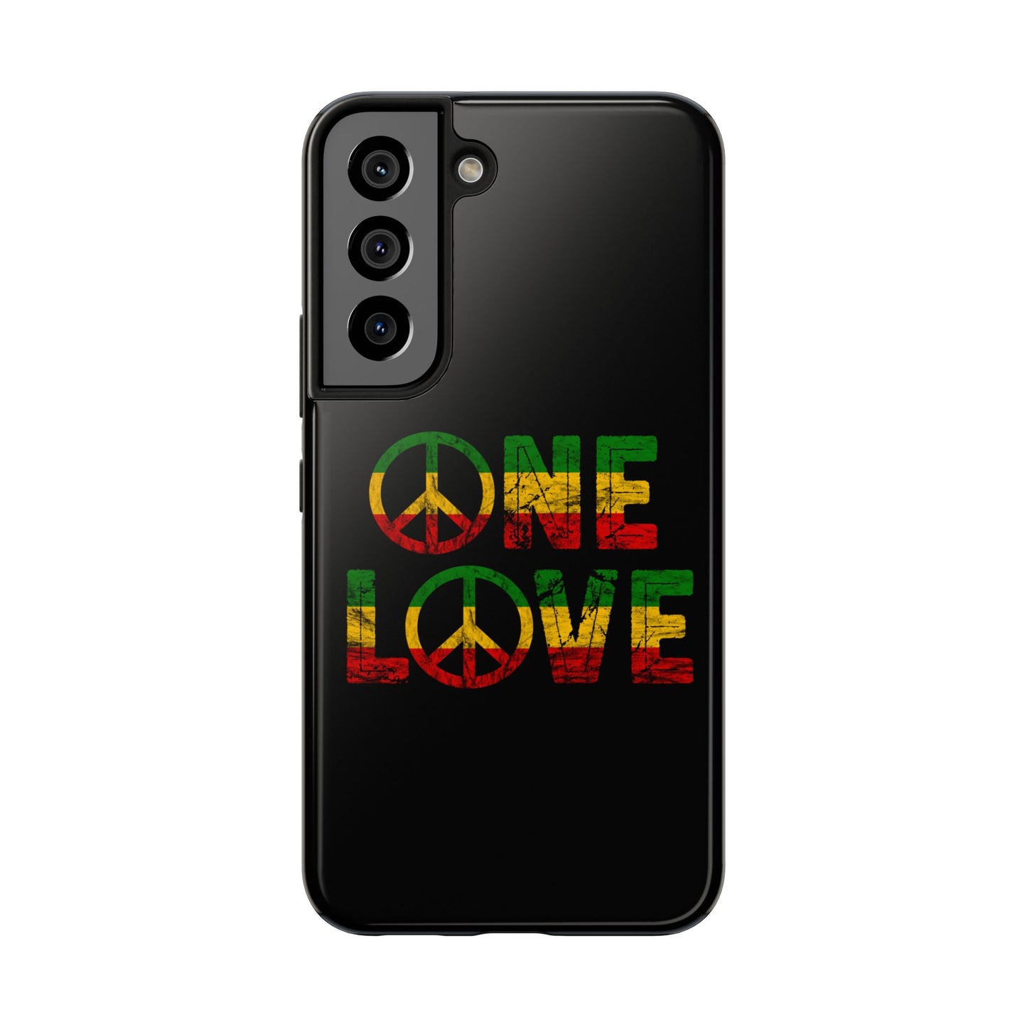 Reggae One Peace Love Tough Samsung Galaxy Phone Case