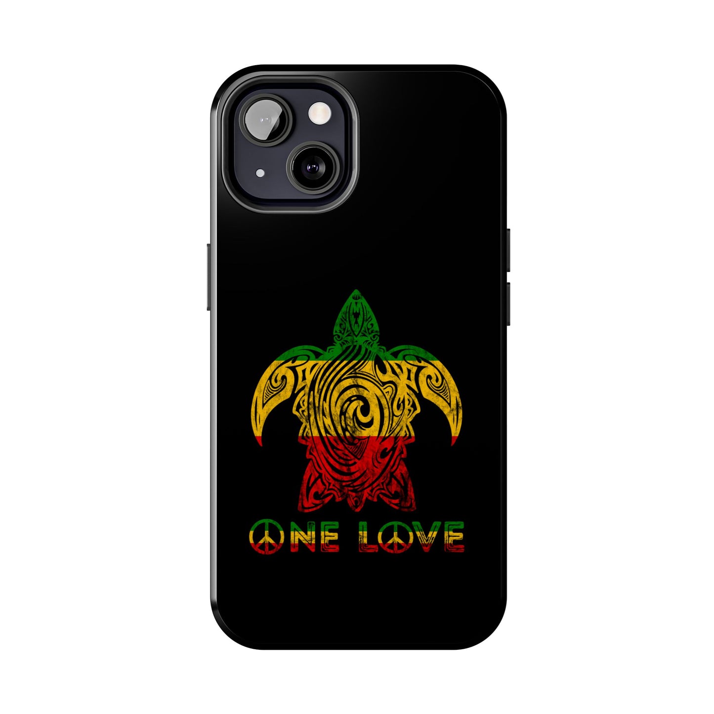 Tribal Turtle Tough iPhone Case