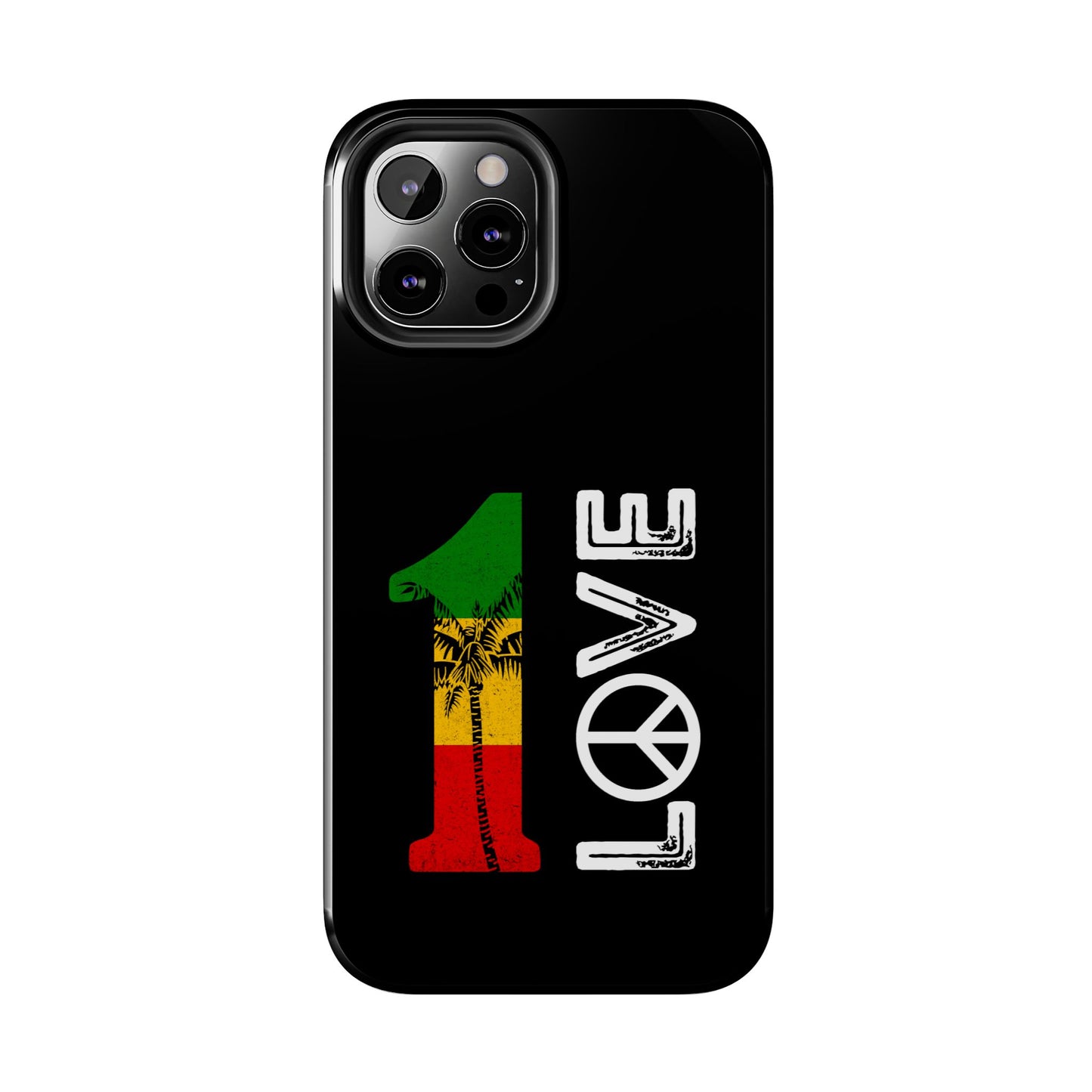 Reggae Vacation 1 Love Tough iPhone Case