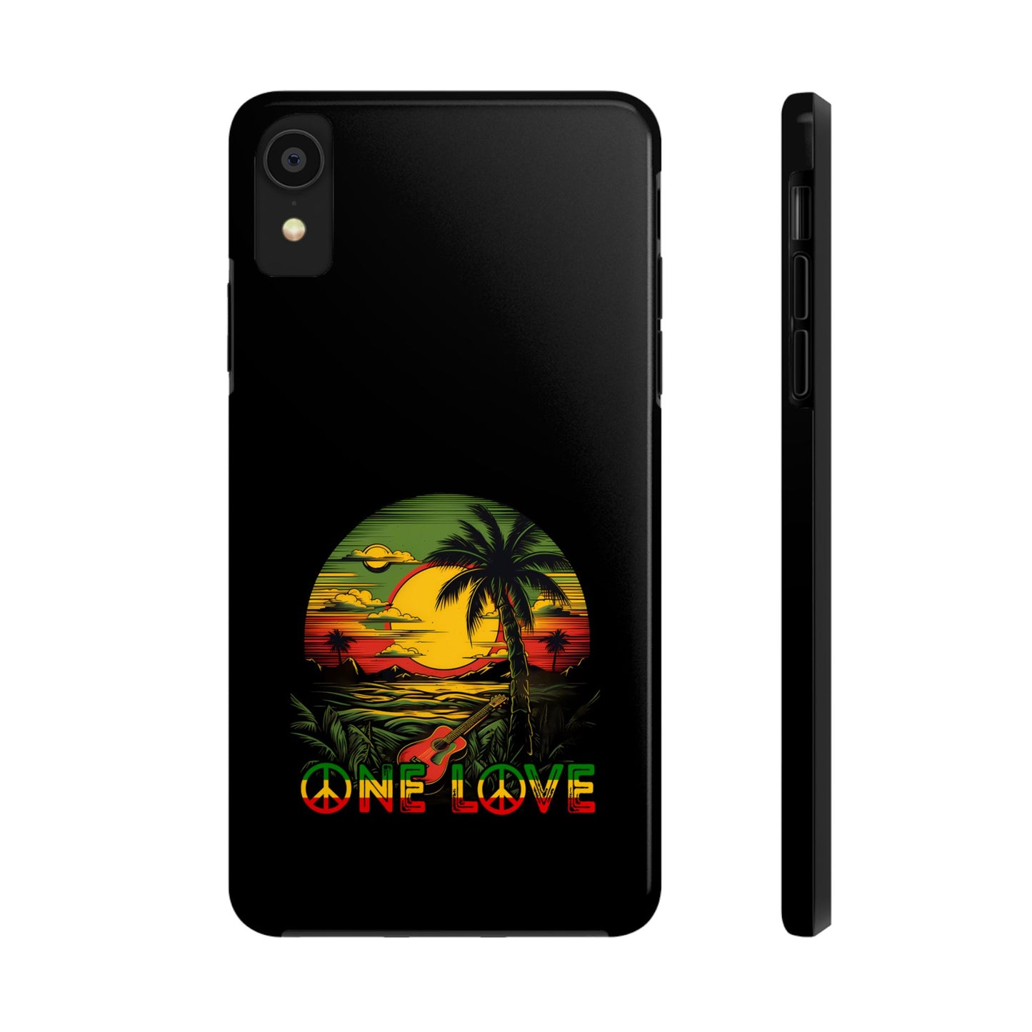 Reggae Sunset Guitar Tough iPhone Case