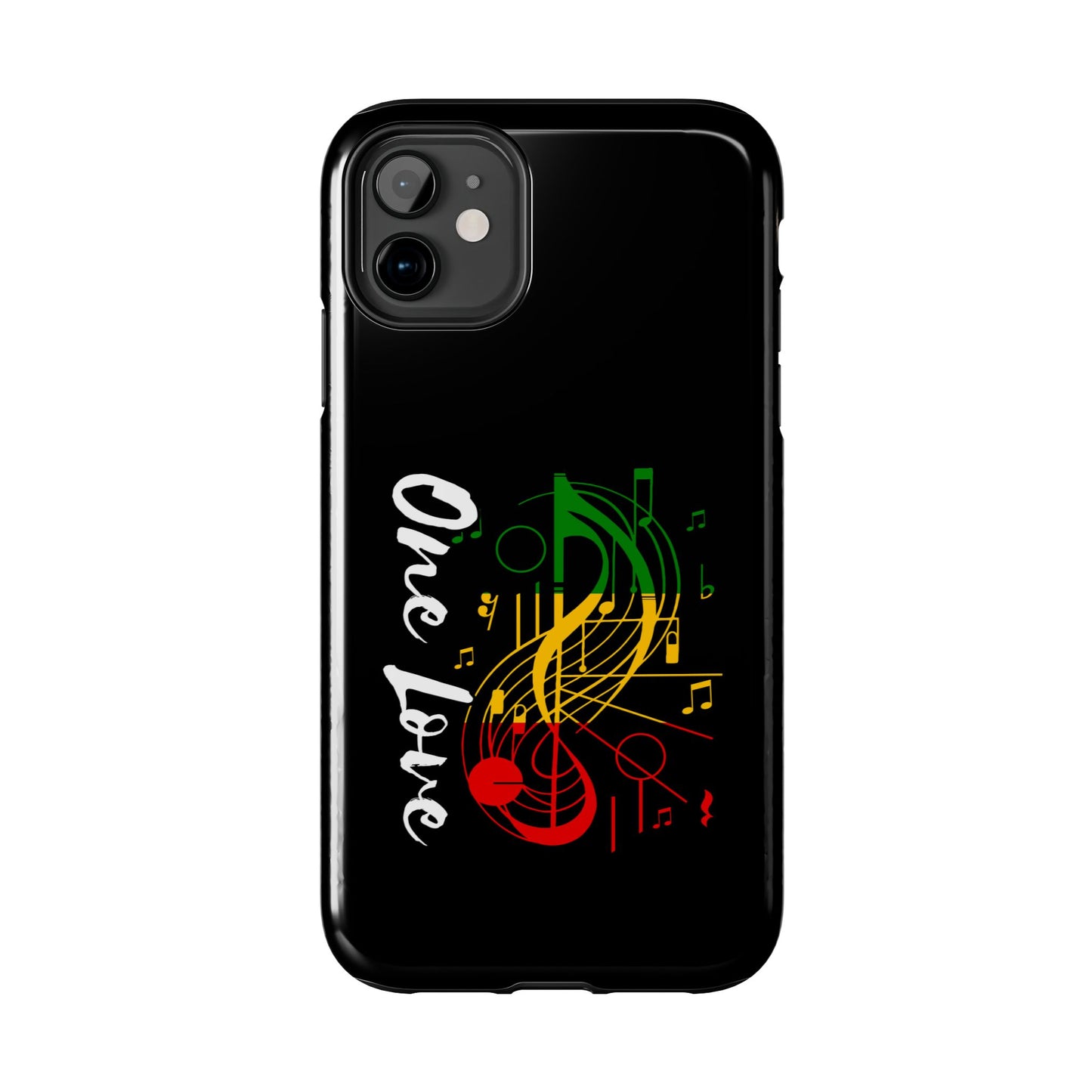 Reggae Music Harmony Note Tough iPhone Case