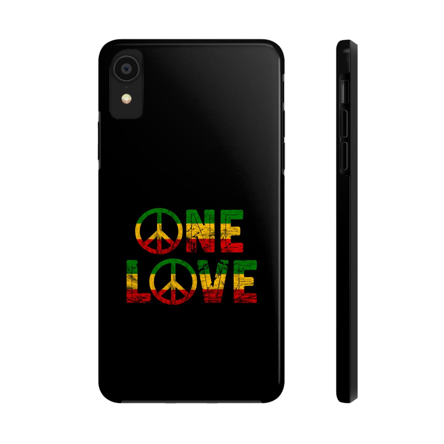 Reggae One Peace Love Tough iPhone Case