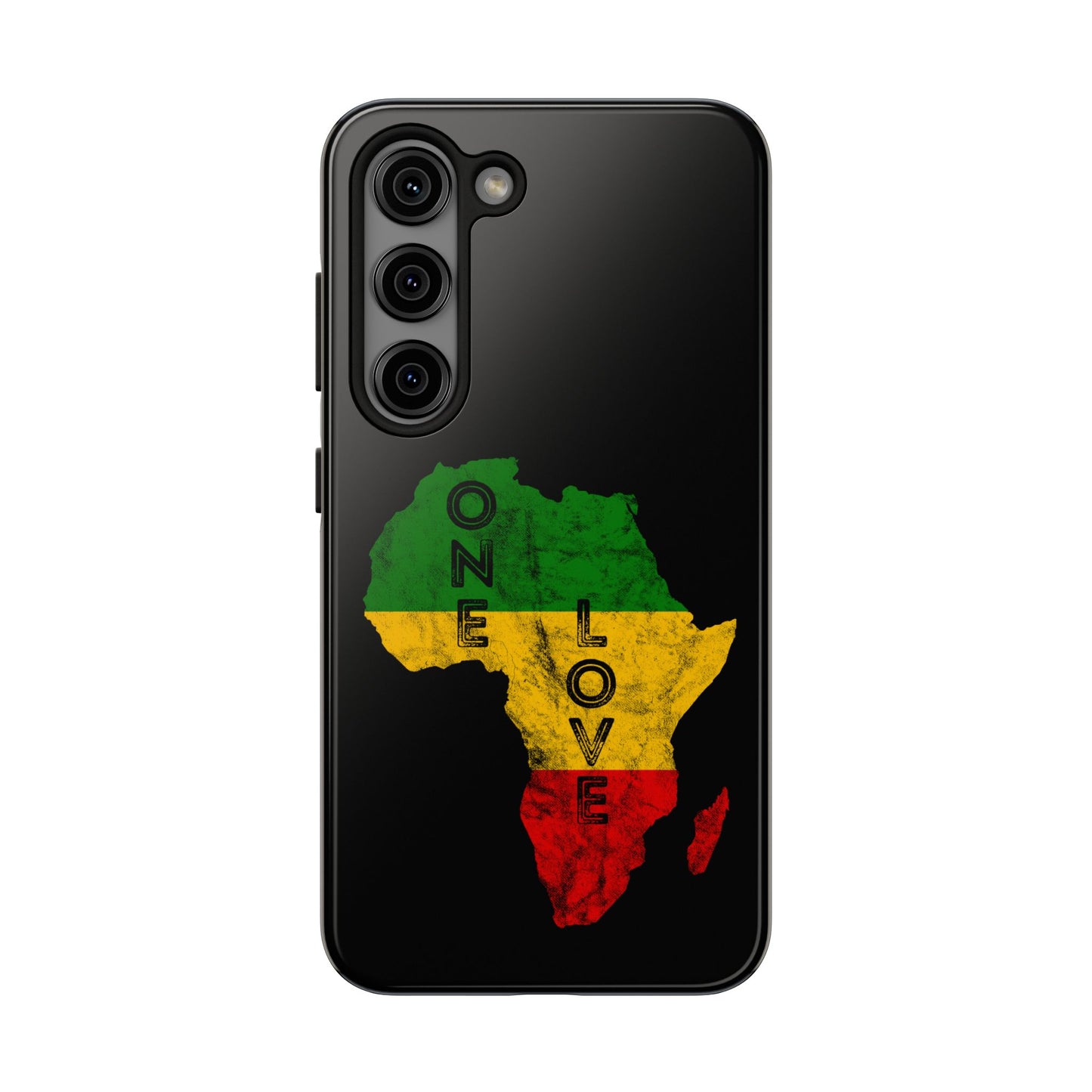 Reggae Africa Map Tough Samsung Galaxy Phone Case