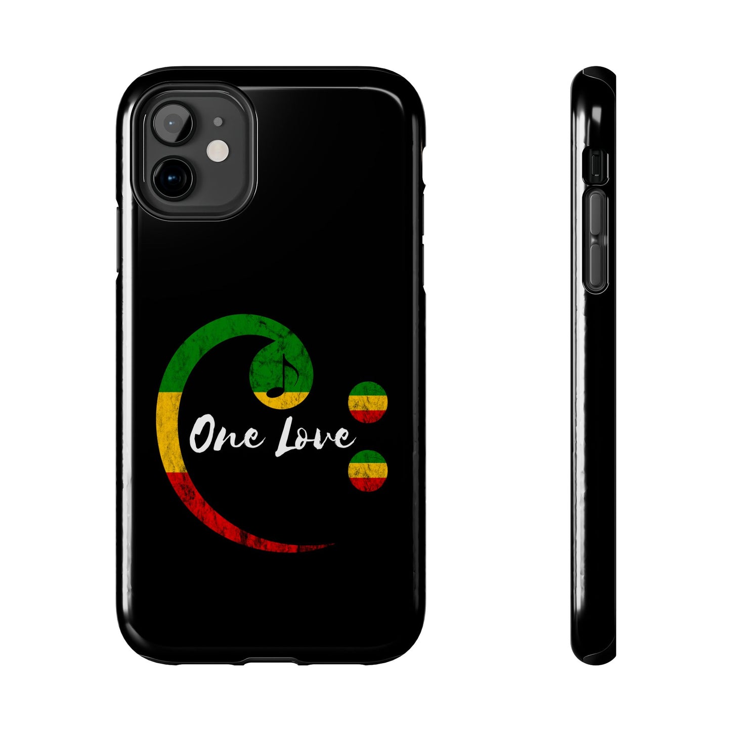 Happy Bass Clef Tough iPhone Case