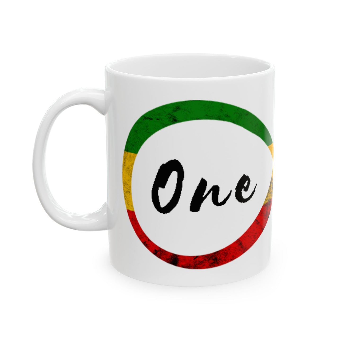 Reggae Infinity White Mug