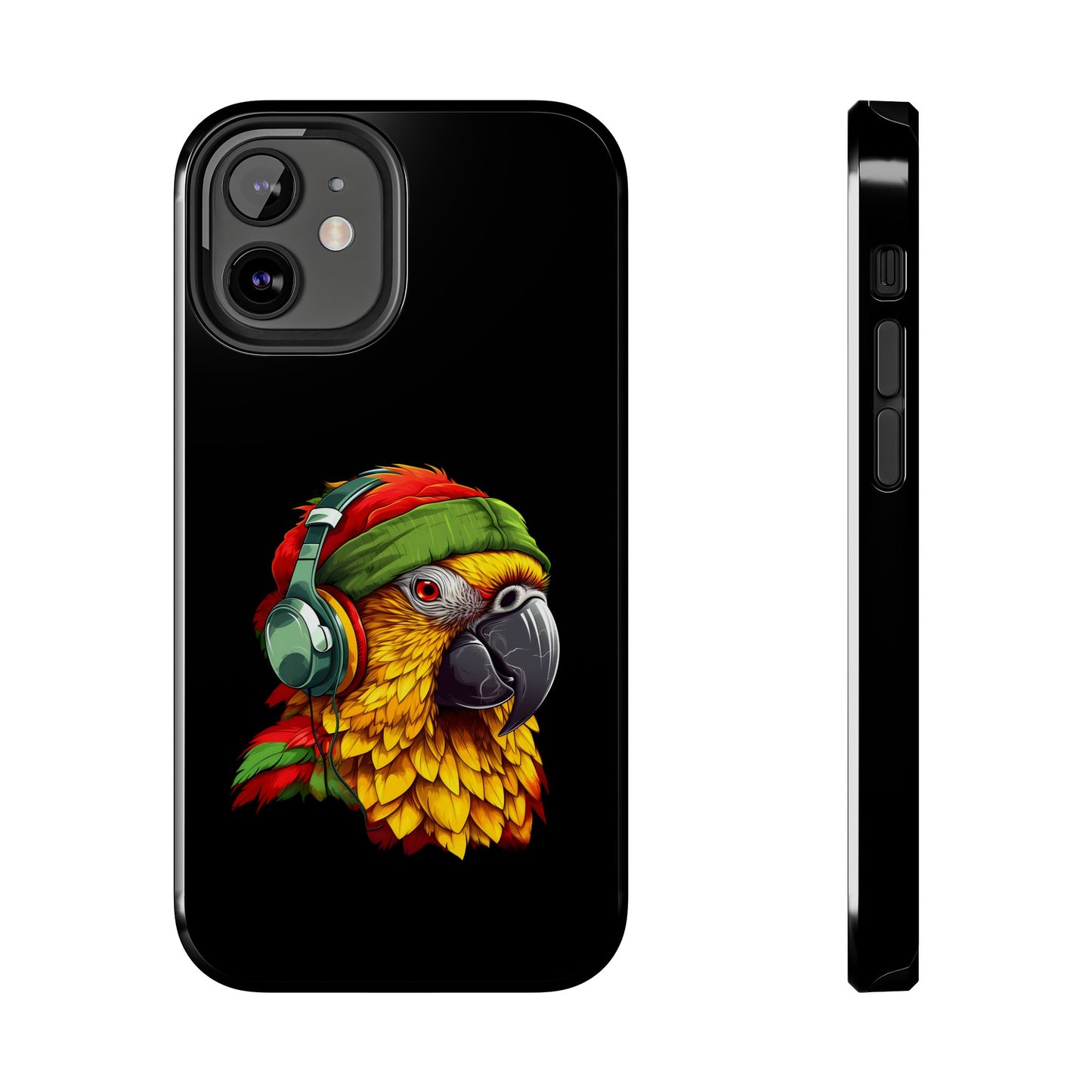 Reggae Parrot Tough iPhone Case