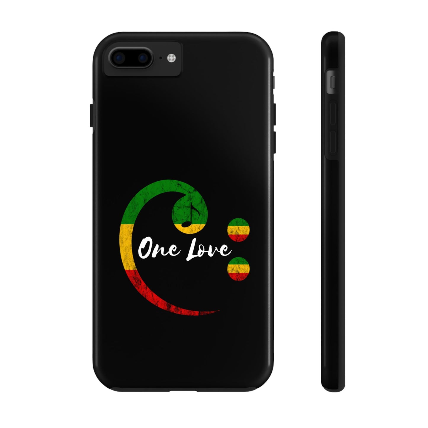 Happy Bass Clef Tough iPhone Case