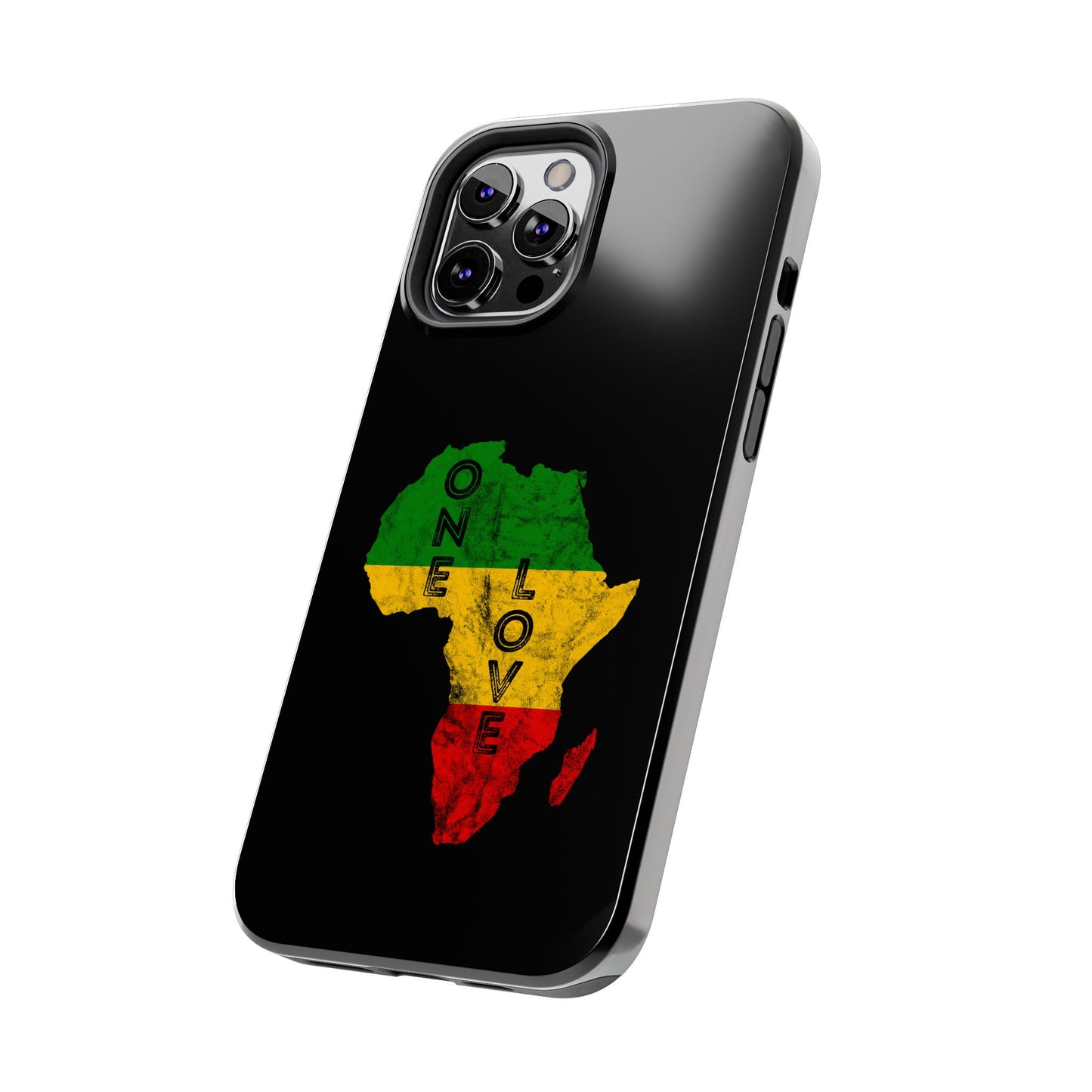 Reggae Africa Map Tough iPhone Case