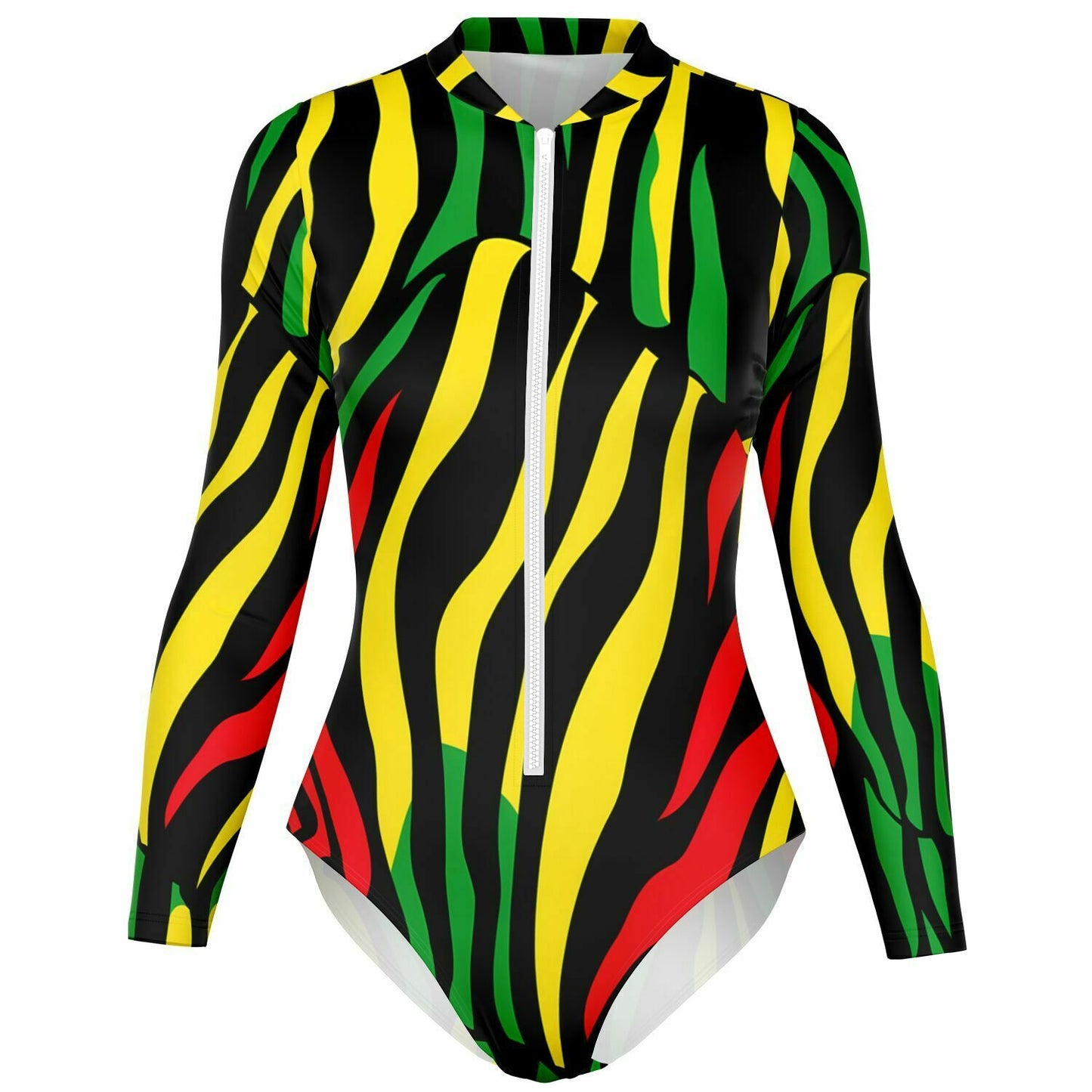 Reggae Zebra Bodysuit Long Sleeve