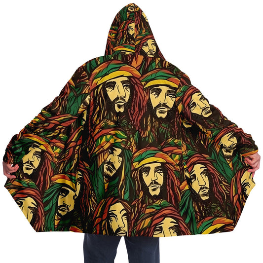 Rasta Man Microfleece Unisex Cloak