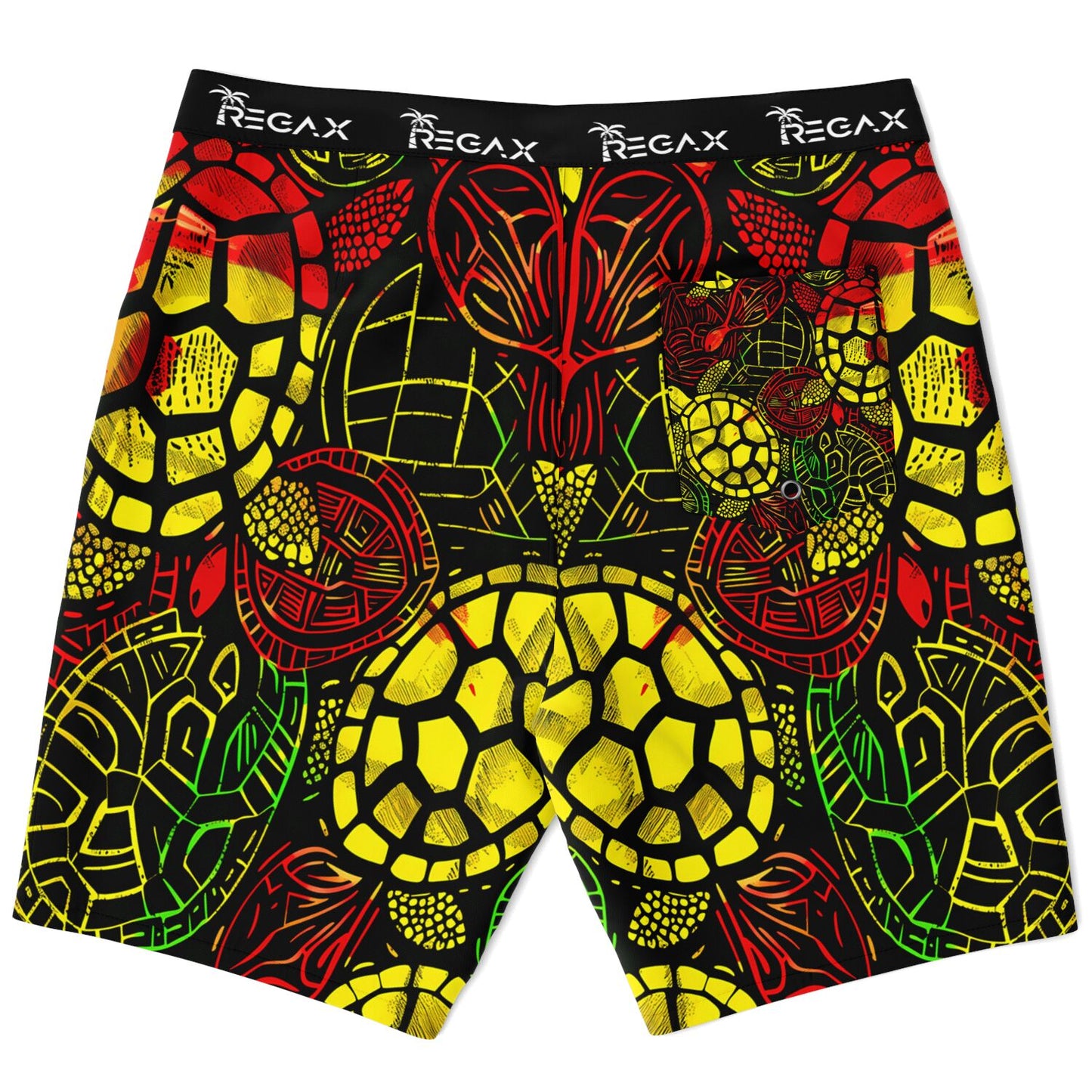 Reggae Turtle Swim Shorts