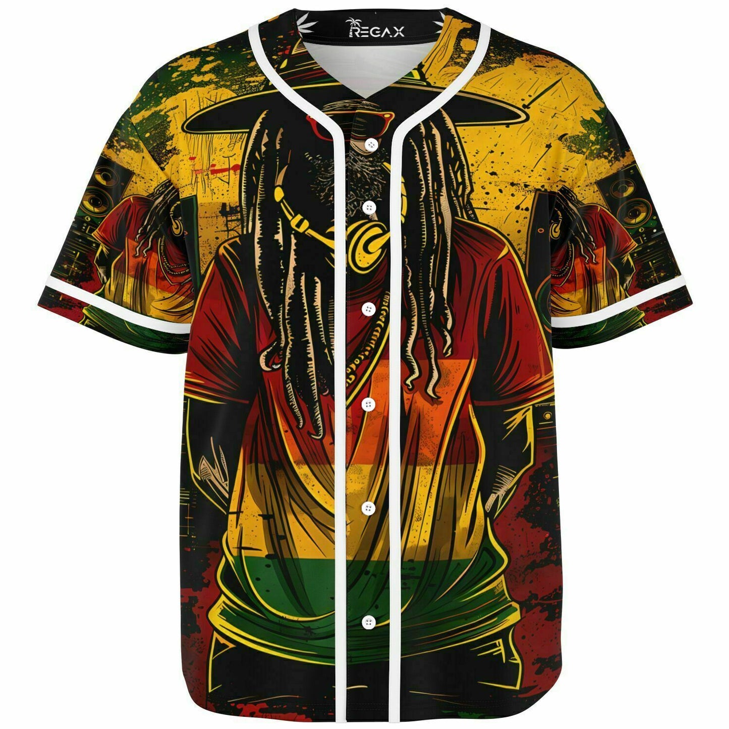 Rastaman Baseball Jersey