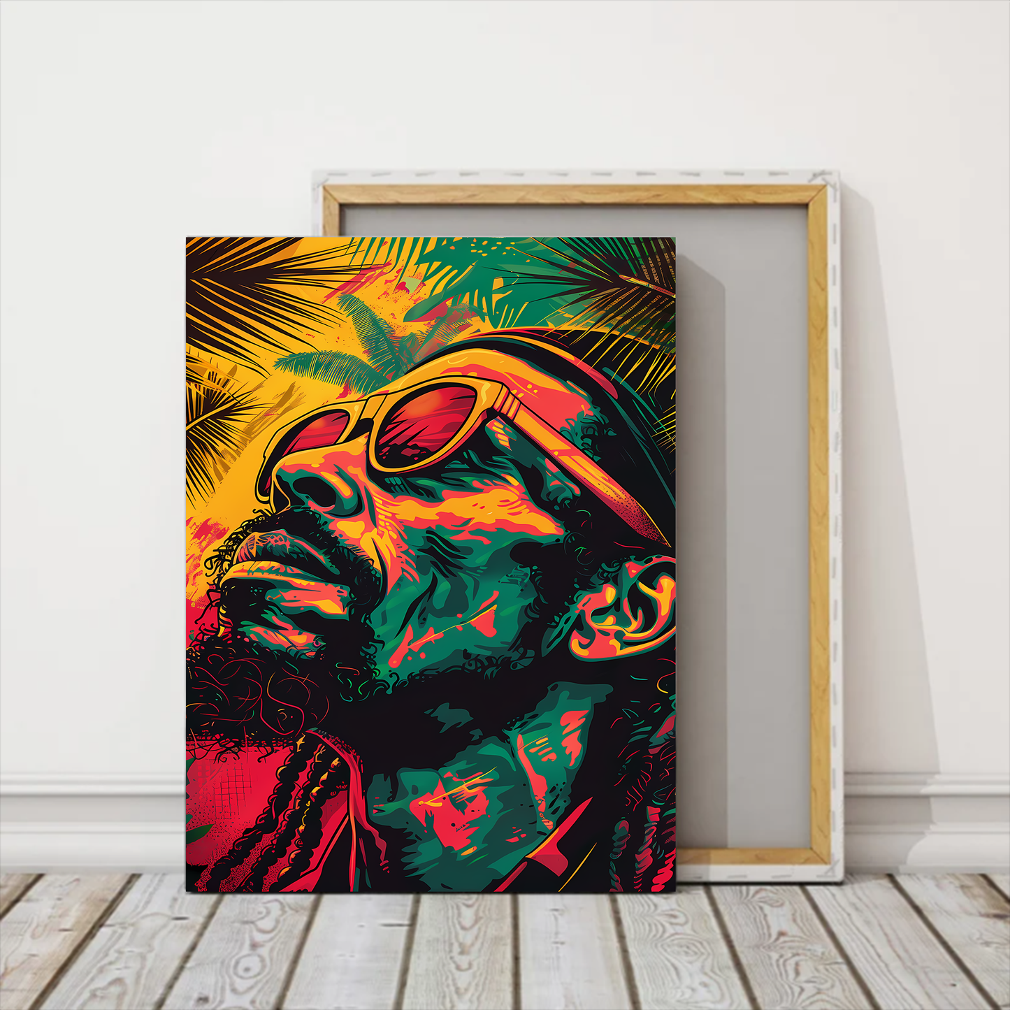 Reggae Vibes Canva Wall Art