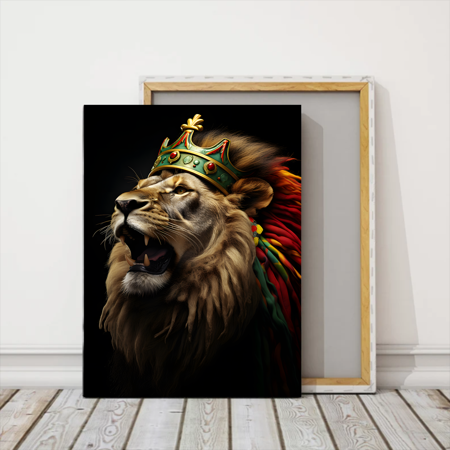 Lion Of Judah Canva Wall Art