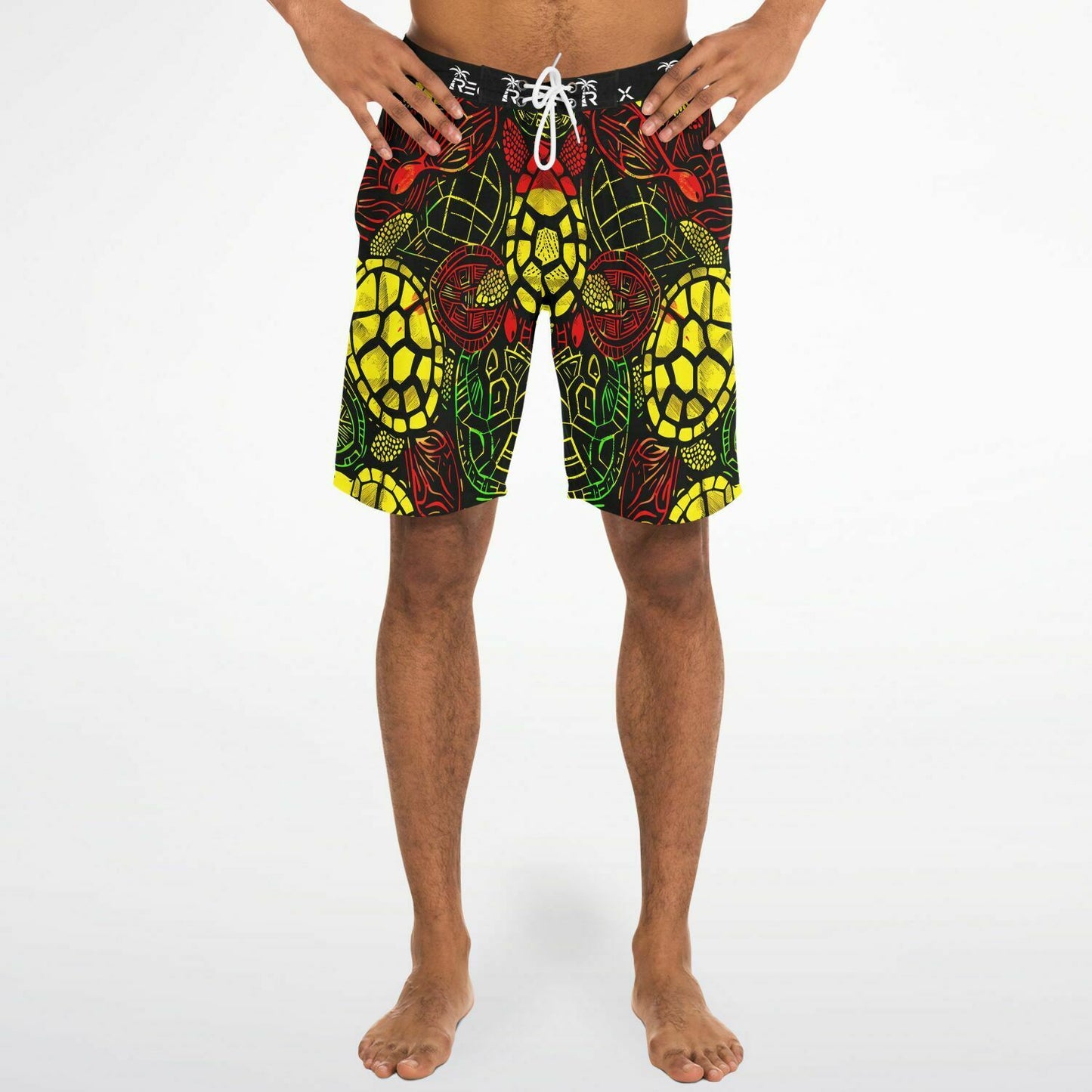 Reggae Turtle Swim Shorts