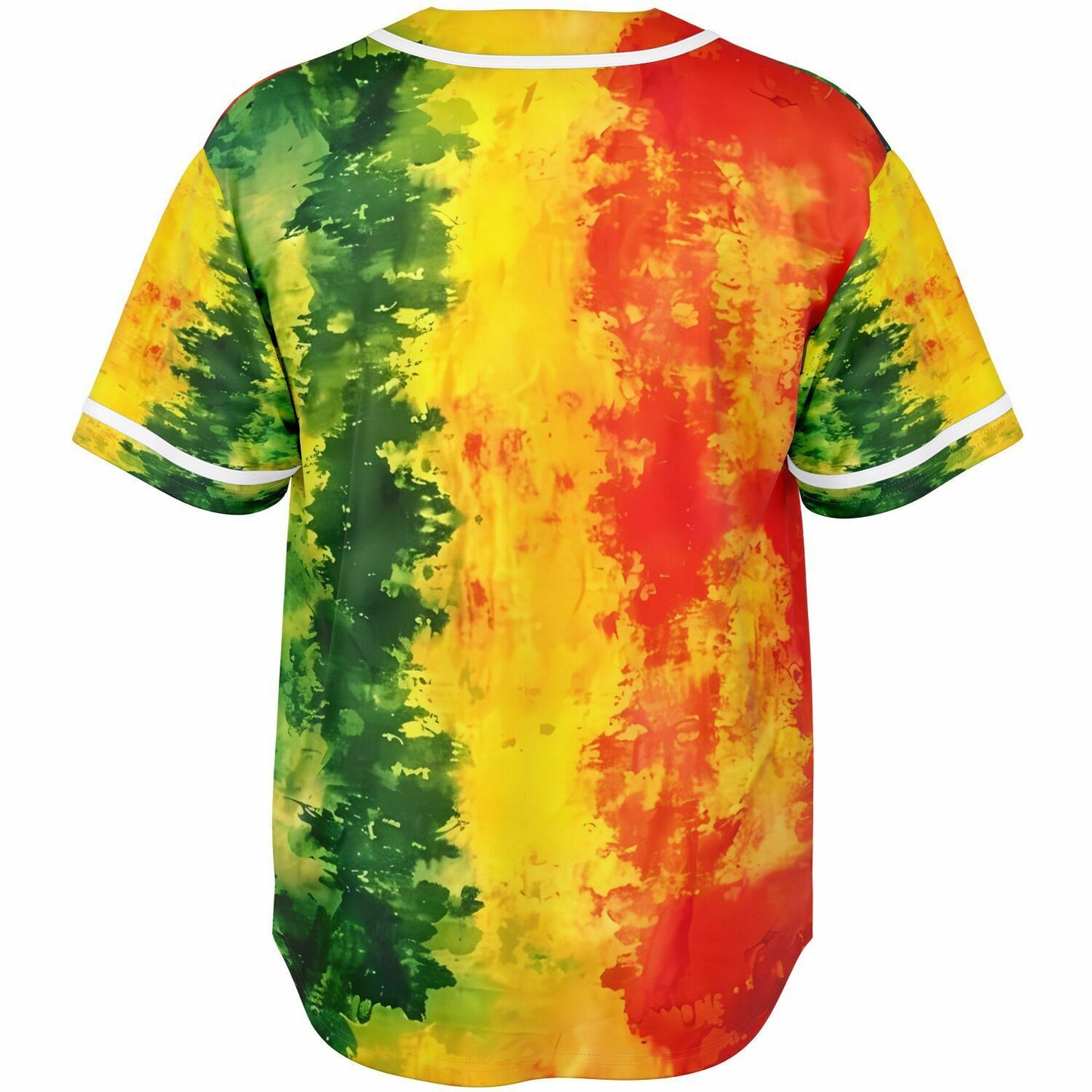 Reggae Watercolor Baseball Jersey