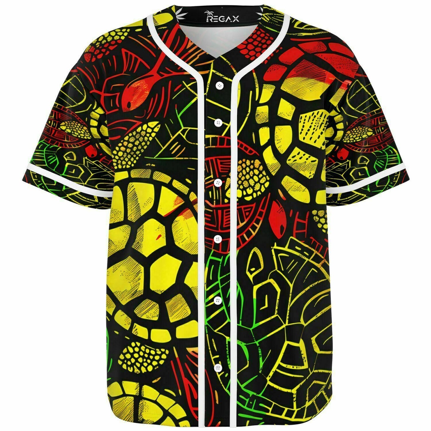 Reggae Turtle Baseball Jersey