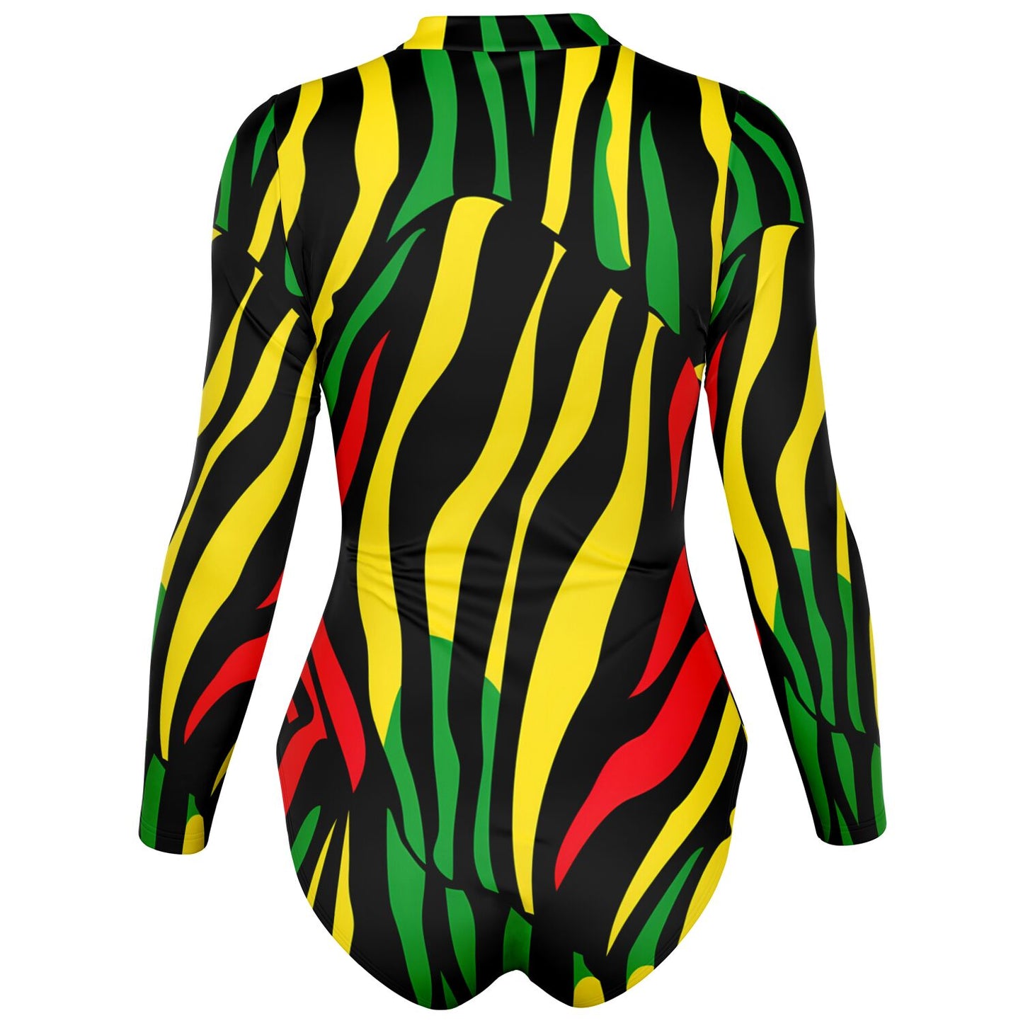 Reggae Zebra Bodysuit Long Sleeve