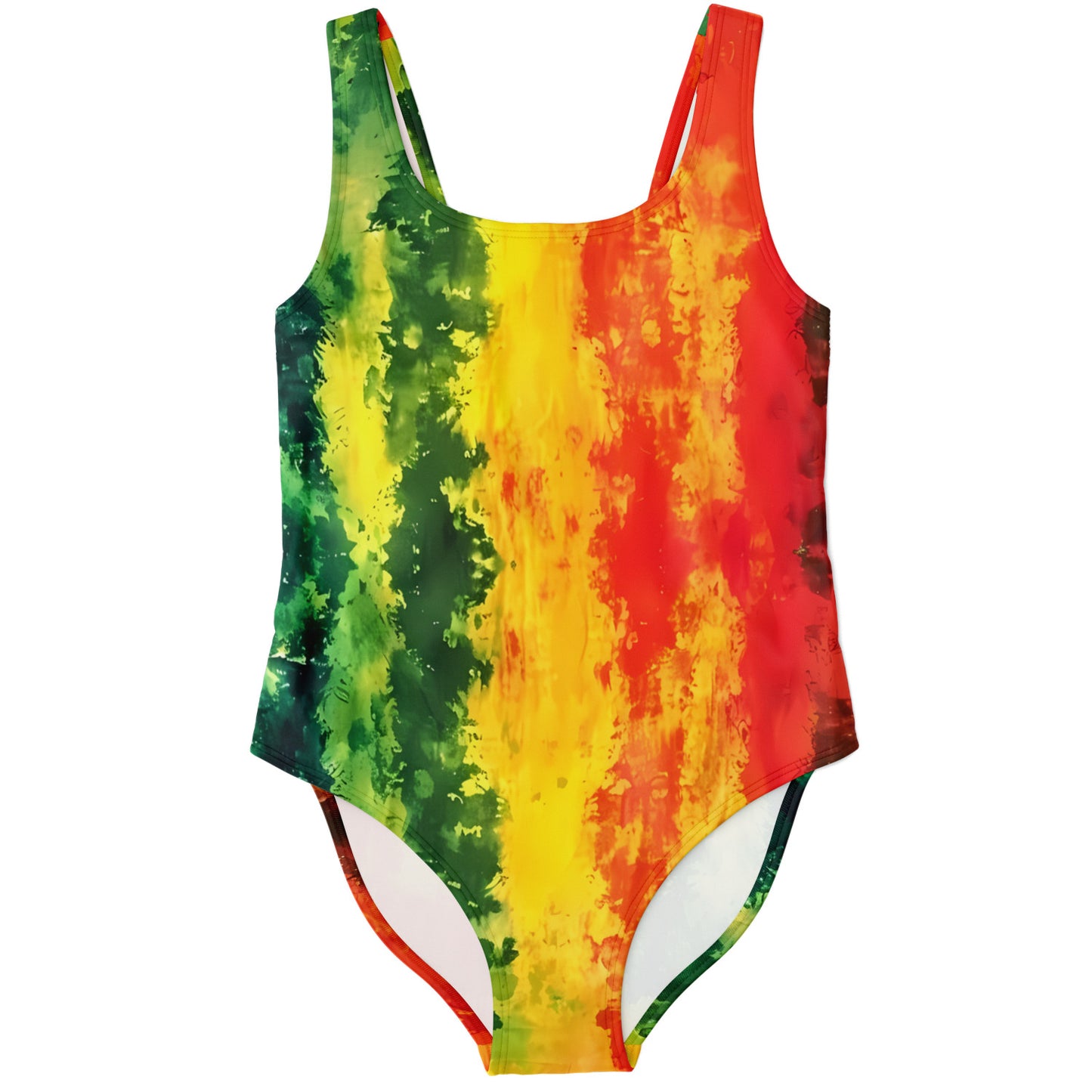 Reggae Watercolor Swimsuit