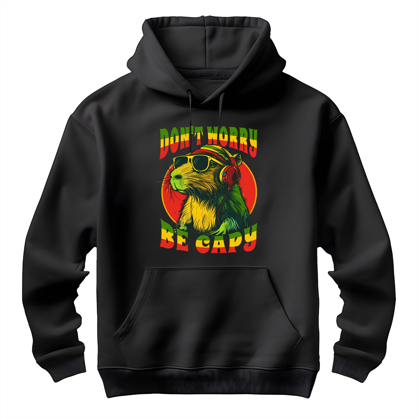 Don't Worry Be Capy Hoodie